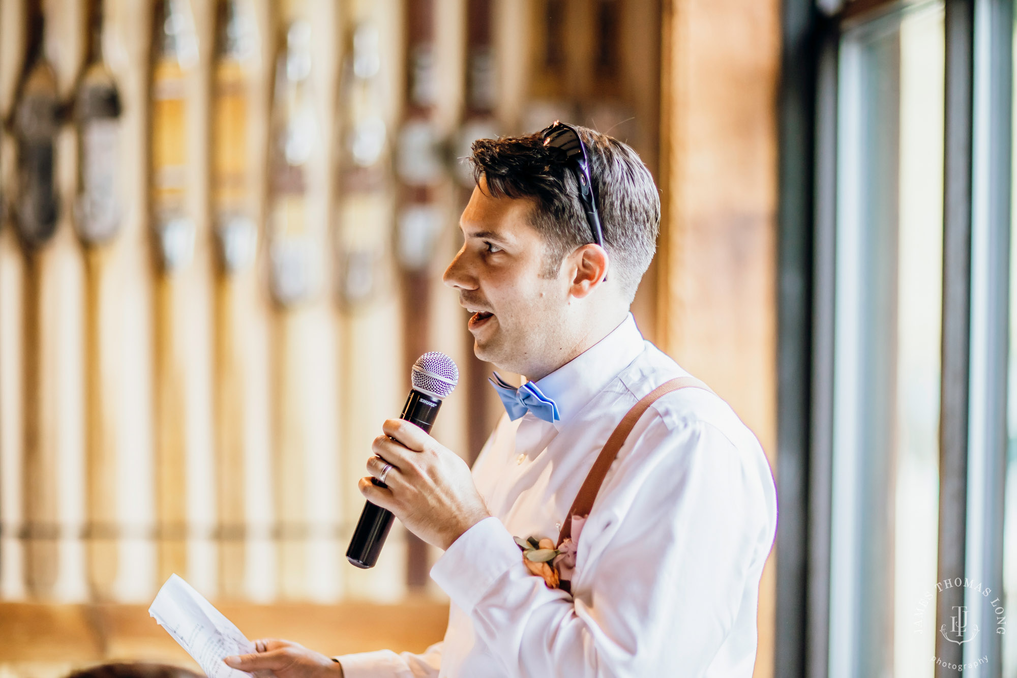 Crystal Mountain Resort wedding by Seattle wedding photographer James Thomas Long Photography