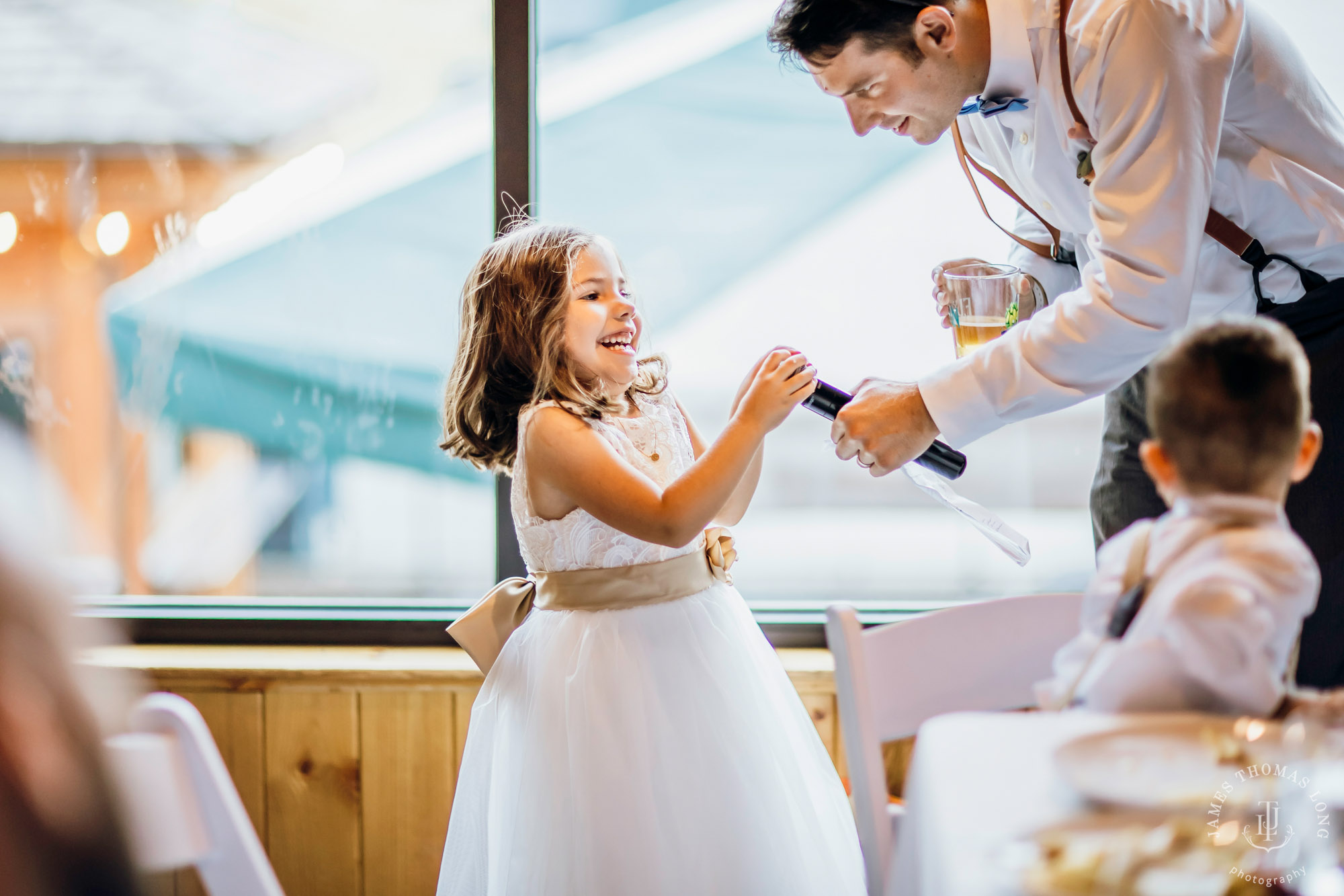 Crystal Mountain Resort wedding by Seattle wedding photographer James Thomas Long Photography