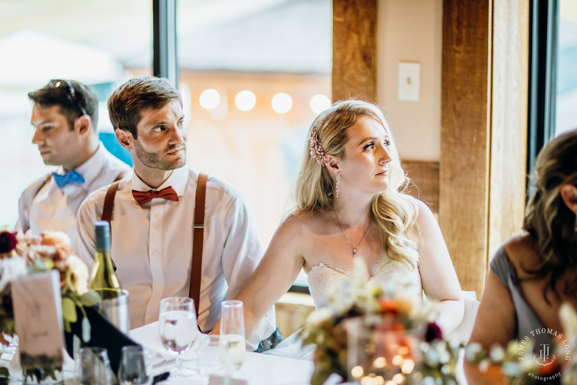 Crystal Mountain Resort wedding by Seattle wedding photographer James Thomas Long Photography