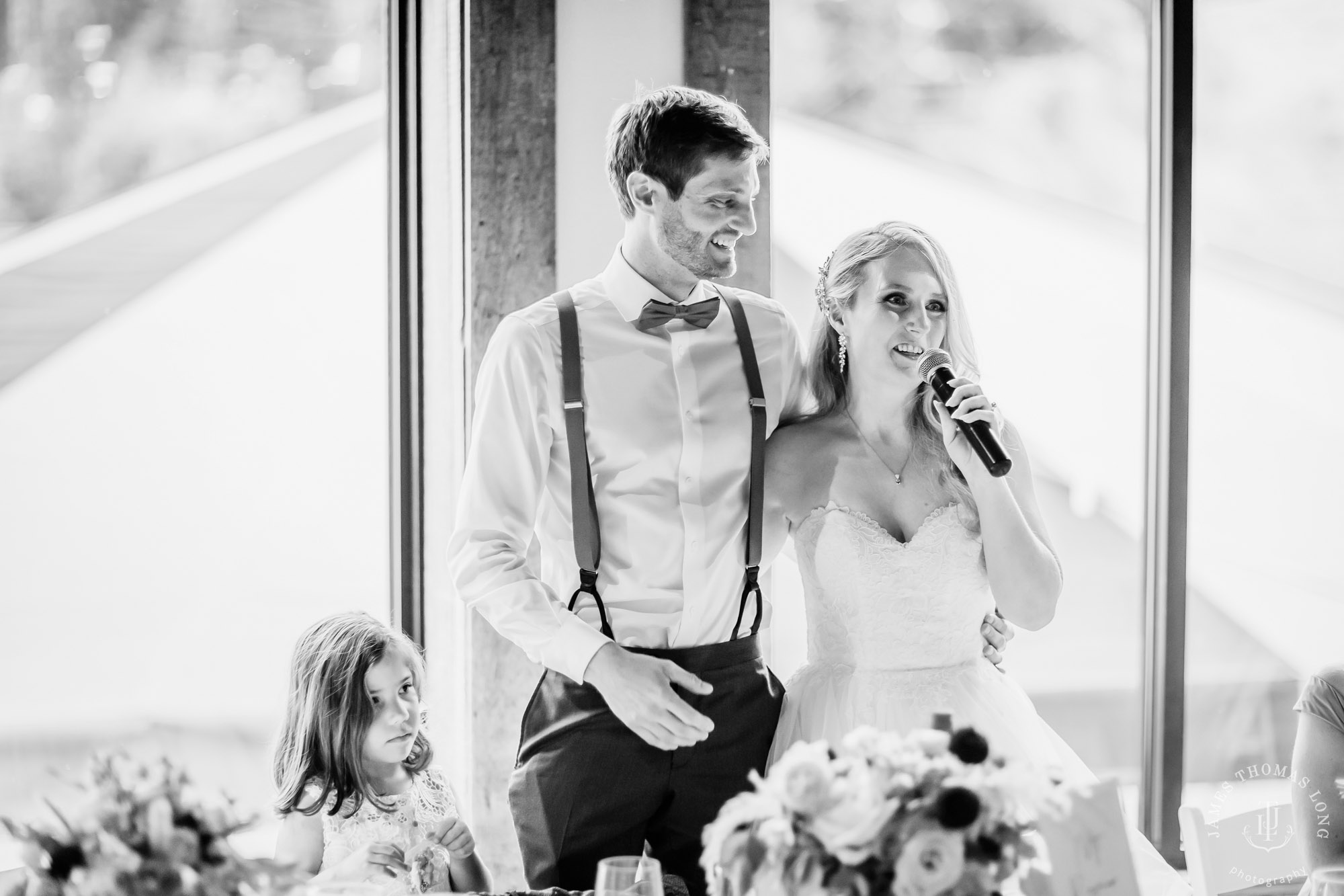 Crystal Mountain Resort wedding by Seattle wedding photographer James Thomas Long Photography