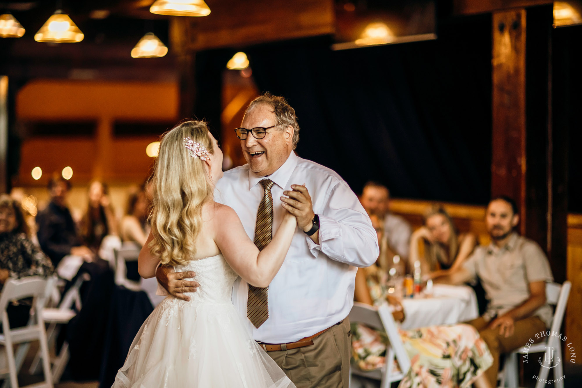 Crystal Mountain Resort wedding by Seattle wedding photographer James Thomas Long Photography