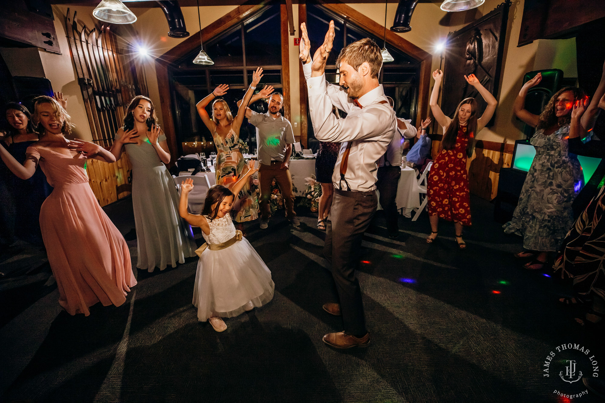 Crystal Mountain Resort wedding by Seattle wedding photographer James Thomas Long Photography