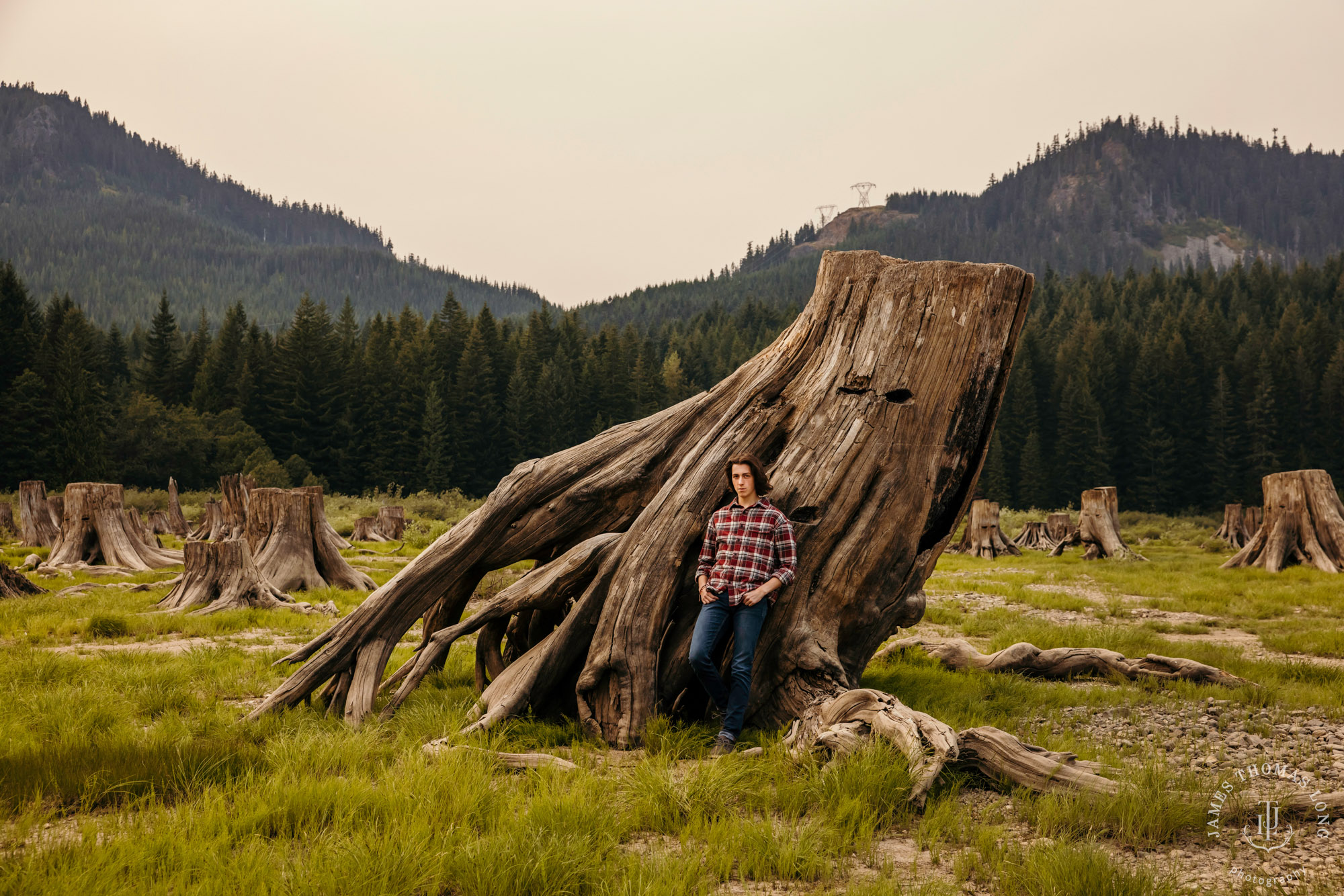 Snoqualmie Pass senior portrait session by Snoqualmie senior portrait photographer James Thomas Long Photography