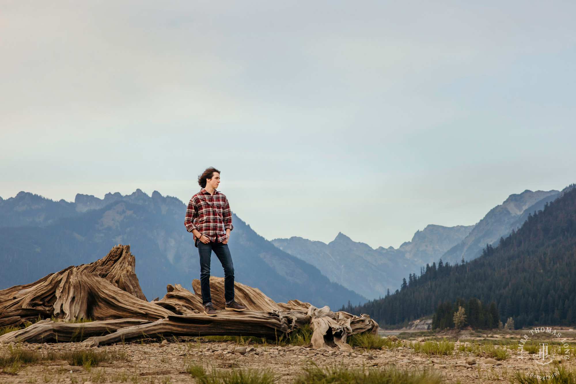 Snoqualmie Pass senior portrait session by Snoqualmie senior portrait photographer James Thomas Long Photography