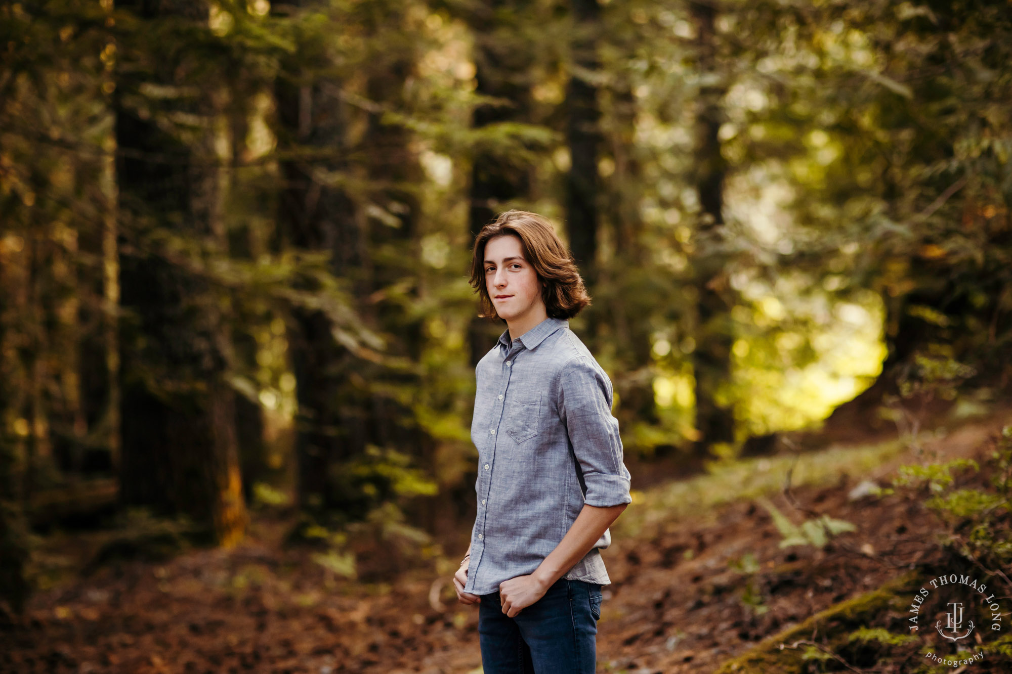 Snoqualmie Pass senior portrait session by Snoqualmie senior portrait photographer James Thomas Long Photography