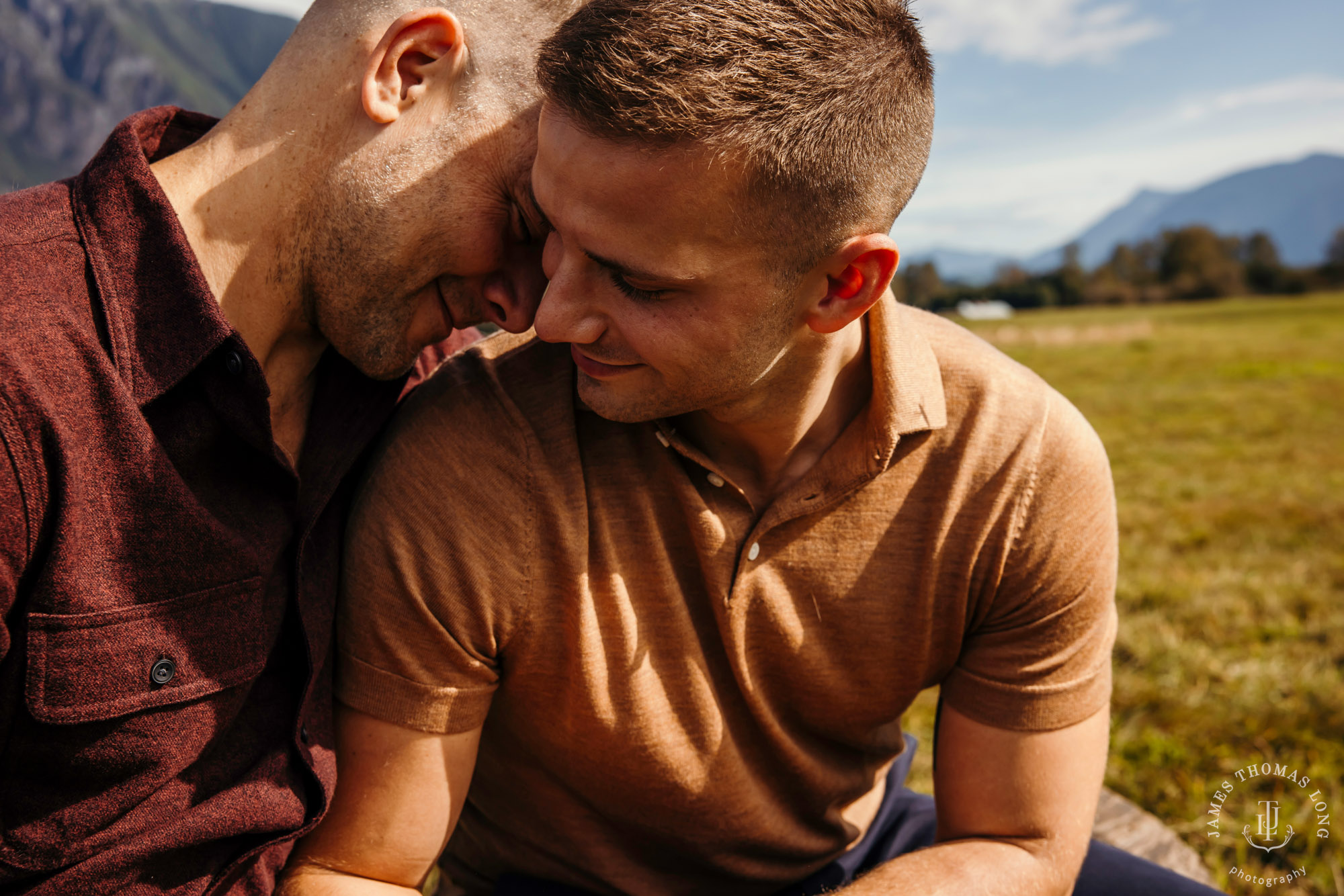 Snoqualmie North Bend adventure engagement session by Snoqualmie adventure wedding photographer James Thomas Long Photography