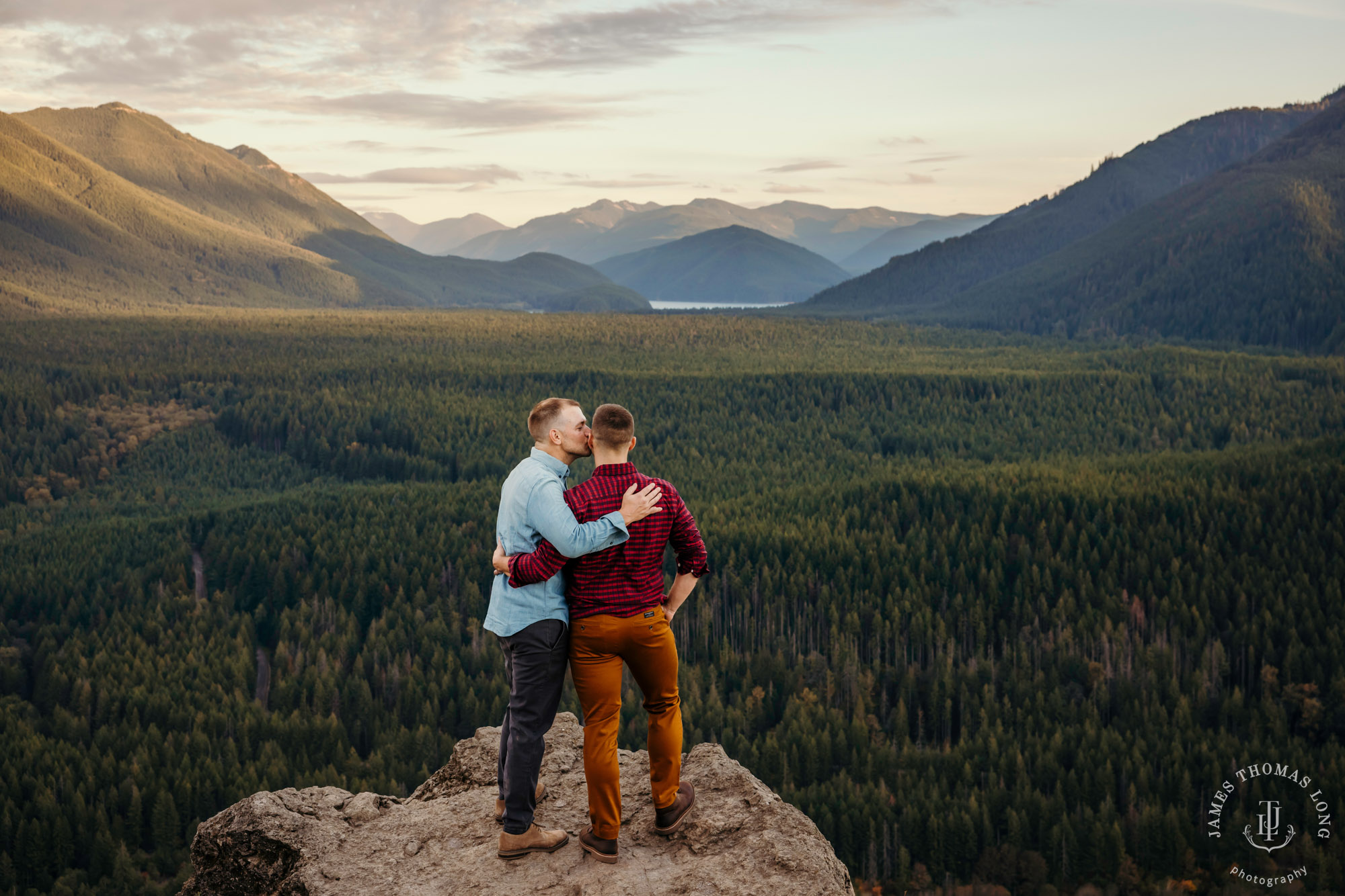 Snoqualmie North Bend adventure engagement session by Snoqualmie adventure wedding photographer James Thomas Long Photography