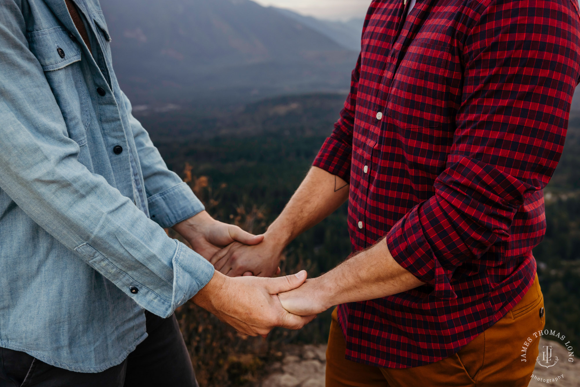 Snoqualmie North Bend adventure engagement session by Snoqualmie adventure wedding photographer James Thomas Long Photography