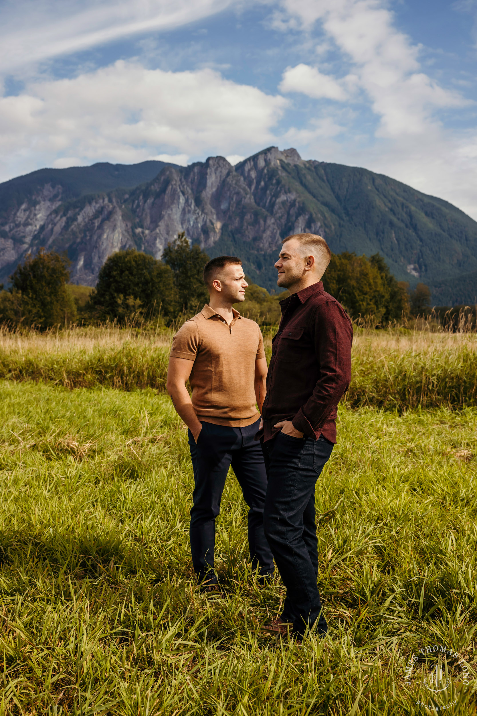 Snoqualmie North Bend adventure engagement session by Snoqualmie adventure wedding photographer James Thomas Long Photography