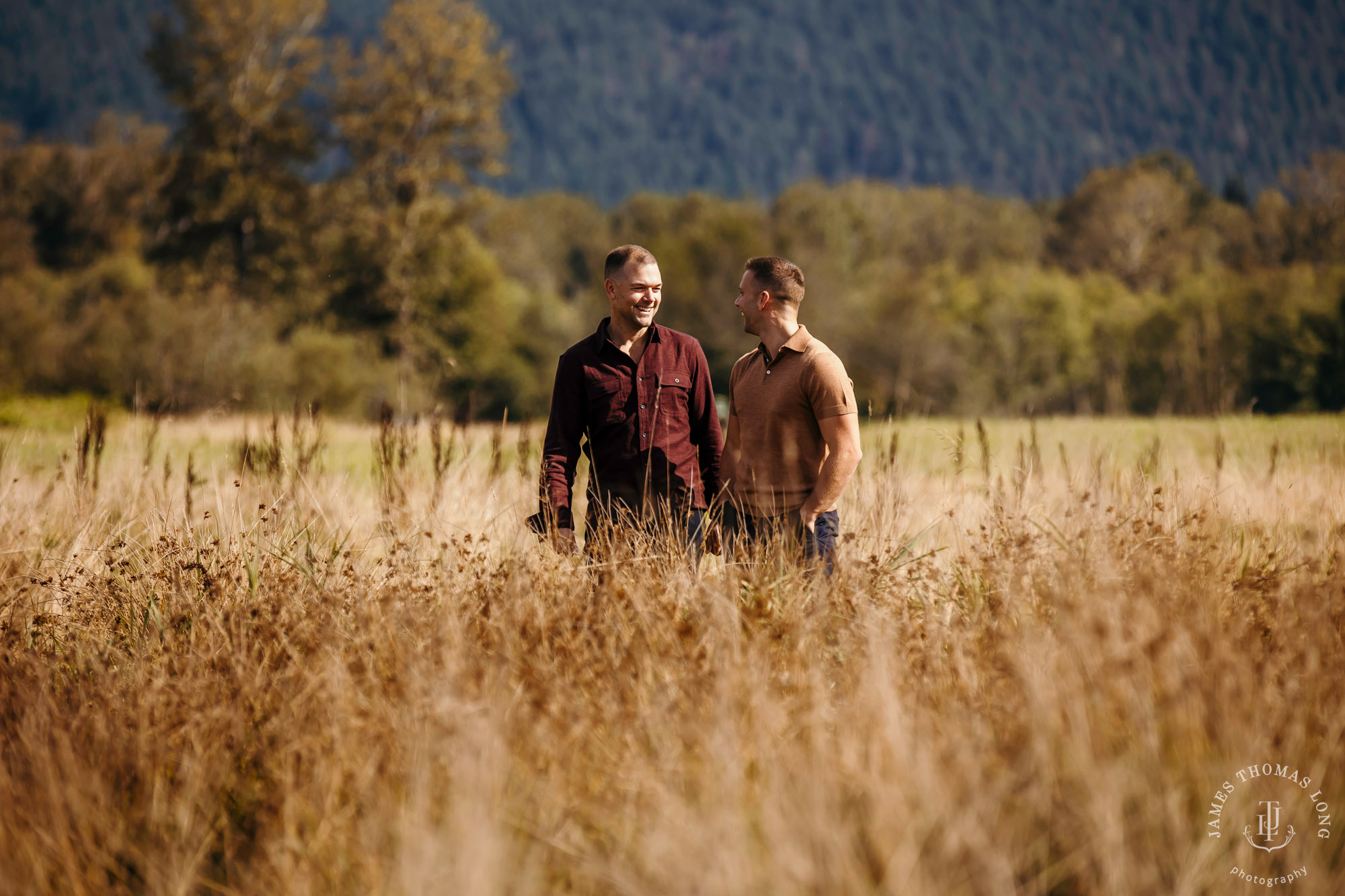 Snoqualmie North Bend adventure engagement session by Snoqualmie adventure wedding photographer James Thomas Long Photography