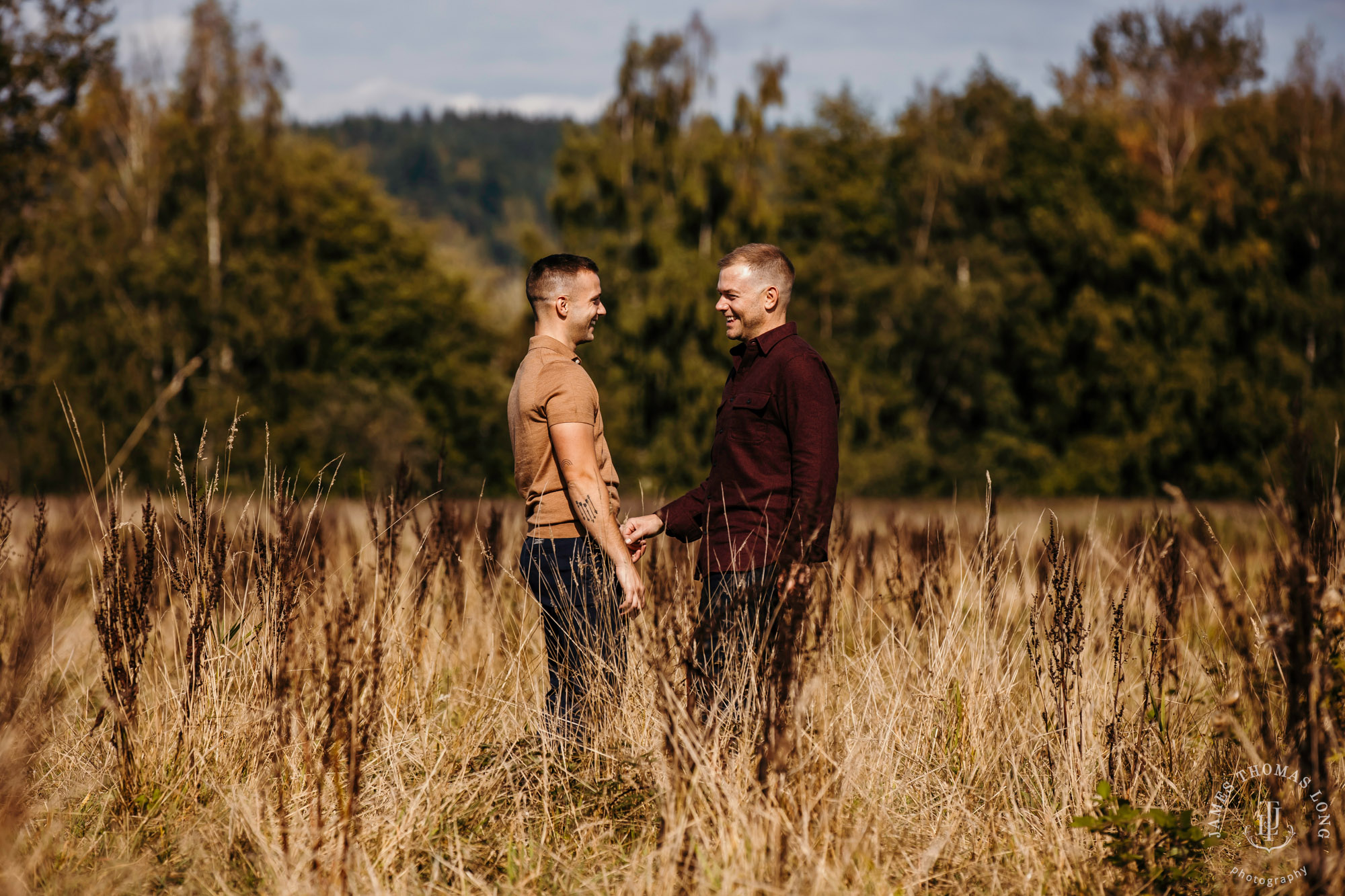 Snoqualmie North Bend adventure engagement session by Snoqualmie adventure wedding photographer James Thomas Long Photography