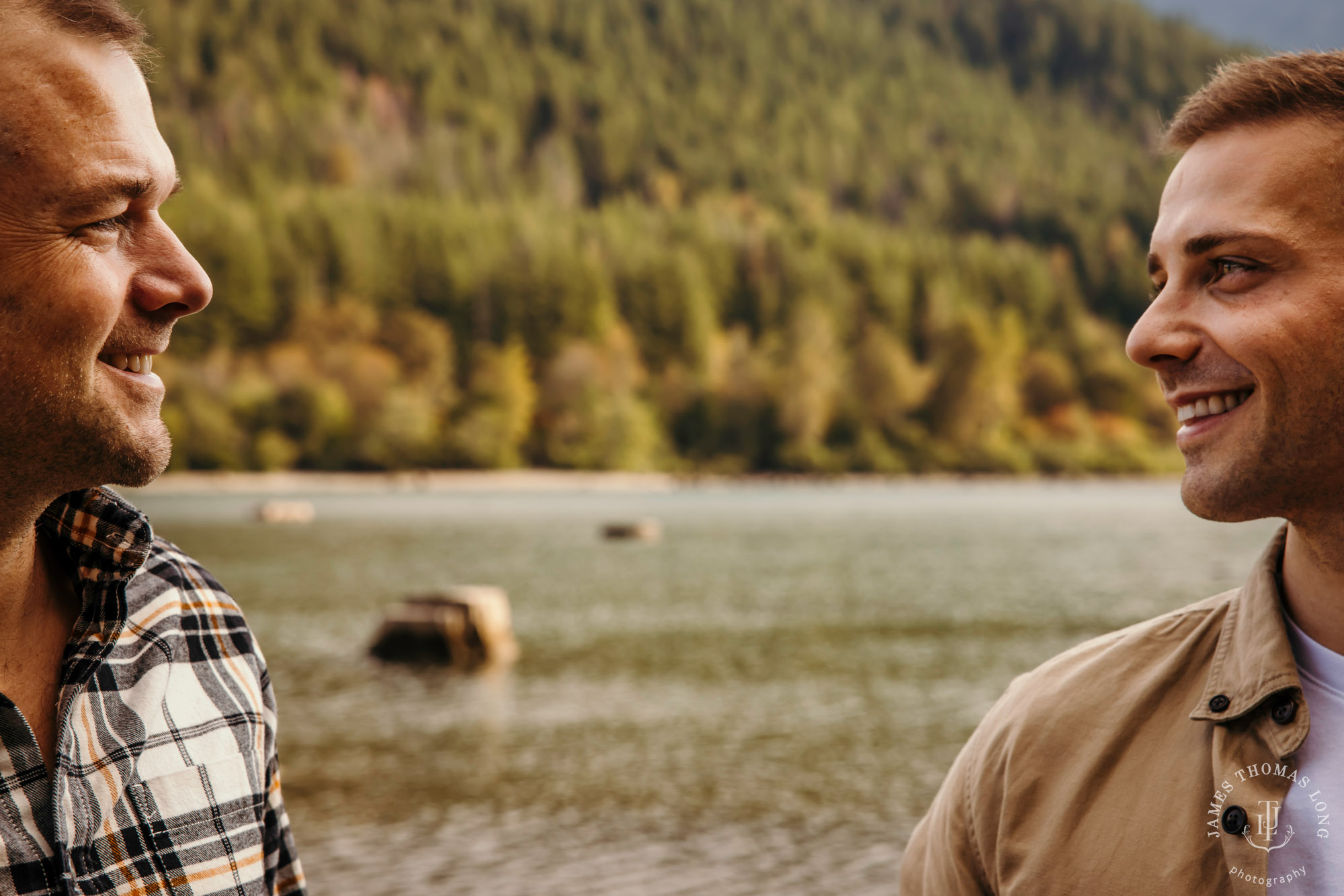 Snoqualmie North Bend adventure engagement session by Snoqualmie adventure wedding photographer James Thomas Long Photography