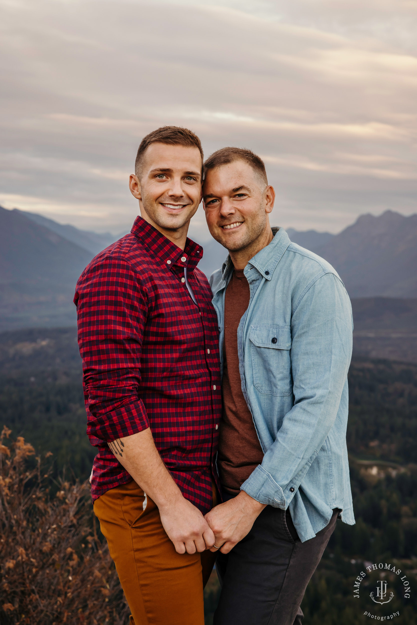 Snoqualmie North Bend adventure engagement session by Snoqualmie adventure wedding photographer James Thomas Long Photography