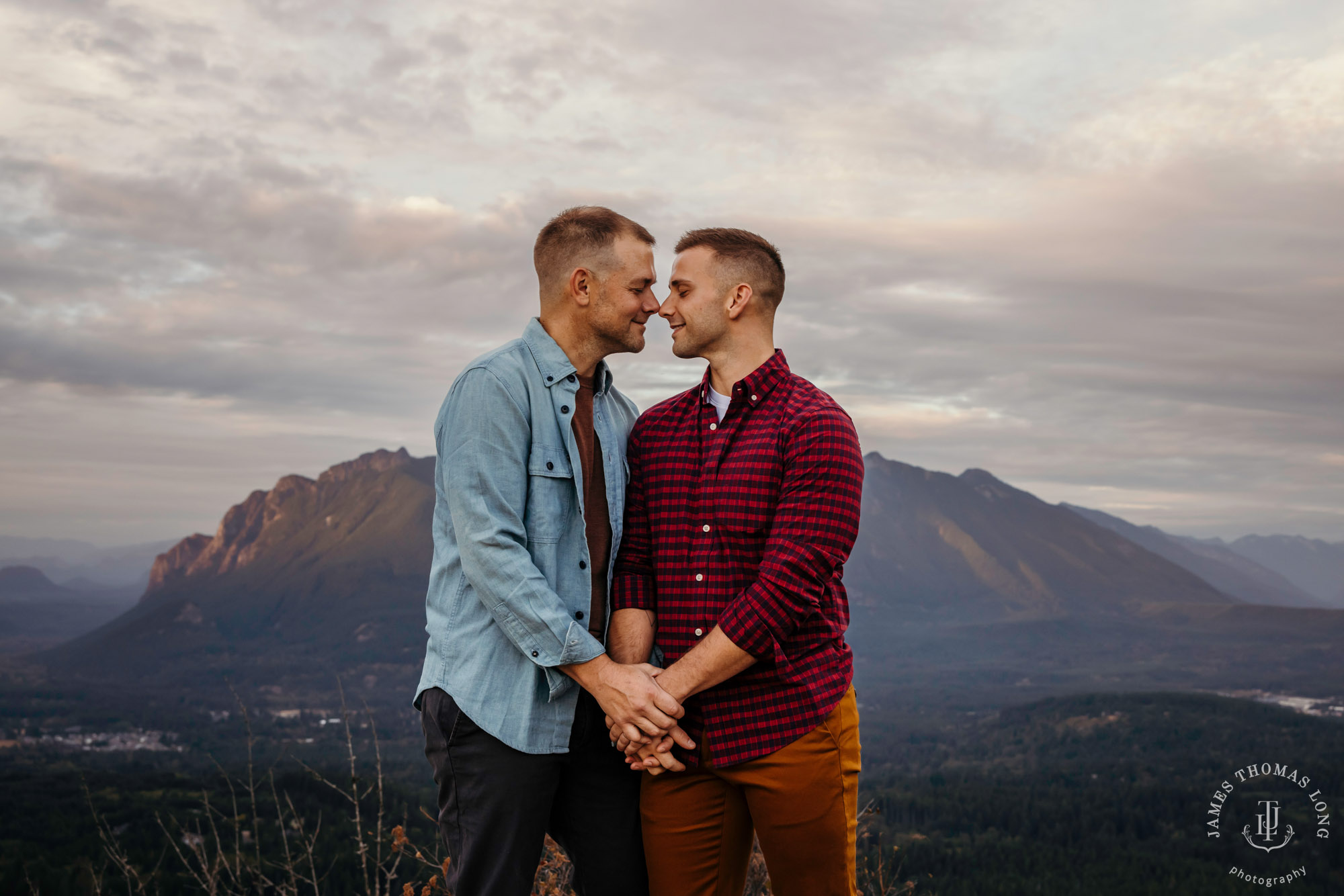 Snoqualmie North Bend adventure engagement session by Snoqualmie adventure wedding photographer James Thomas Long Photography