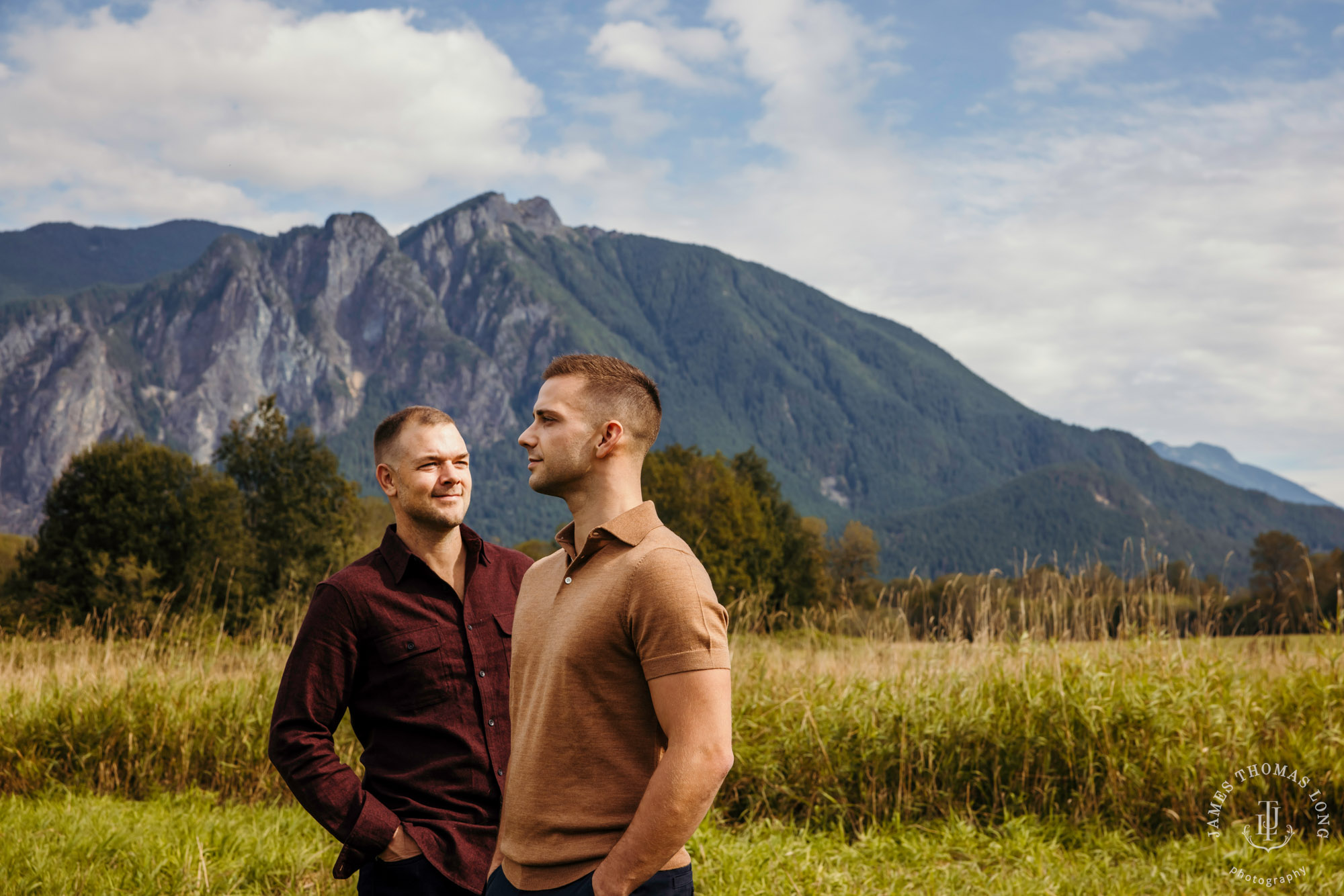 Snoqualmie North Bend adventure engagement session by Snoqualmie adventure wedding photographer James Thomas Long Photography