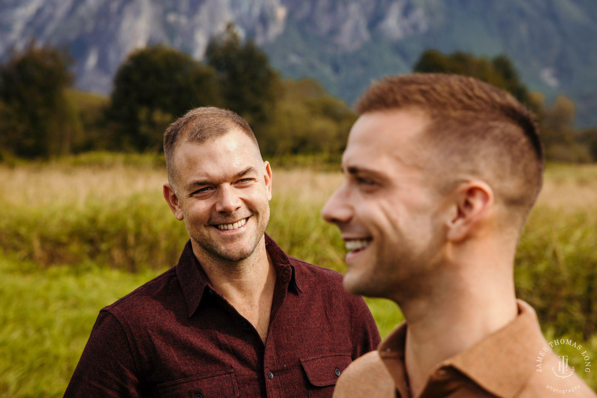 Snoqualmie North Bend adventure engagement session by Snoqualmie adventure wedding photographer James Thomas Long Photography