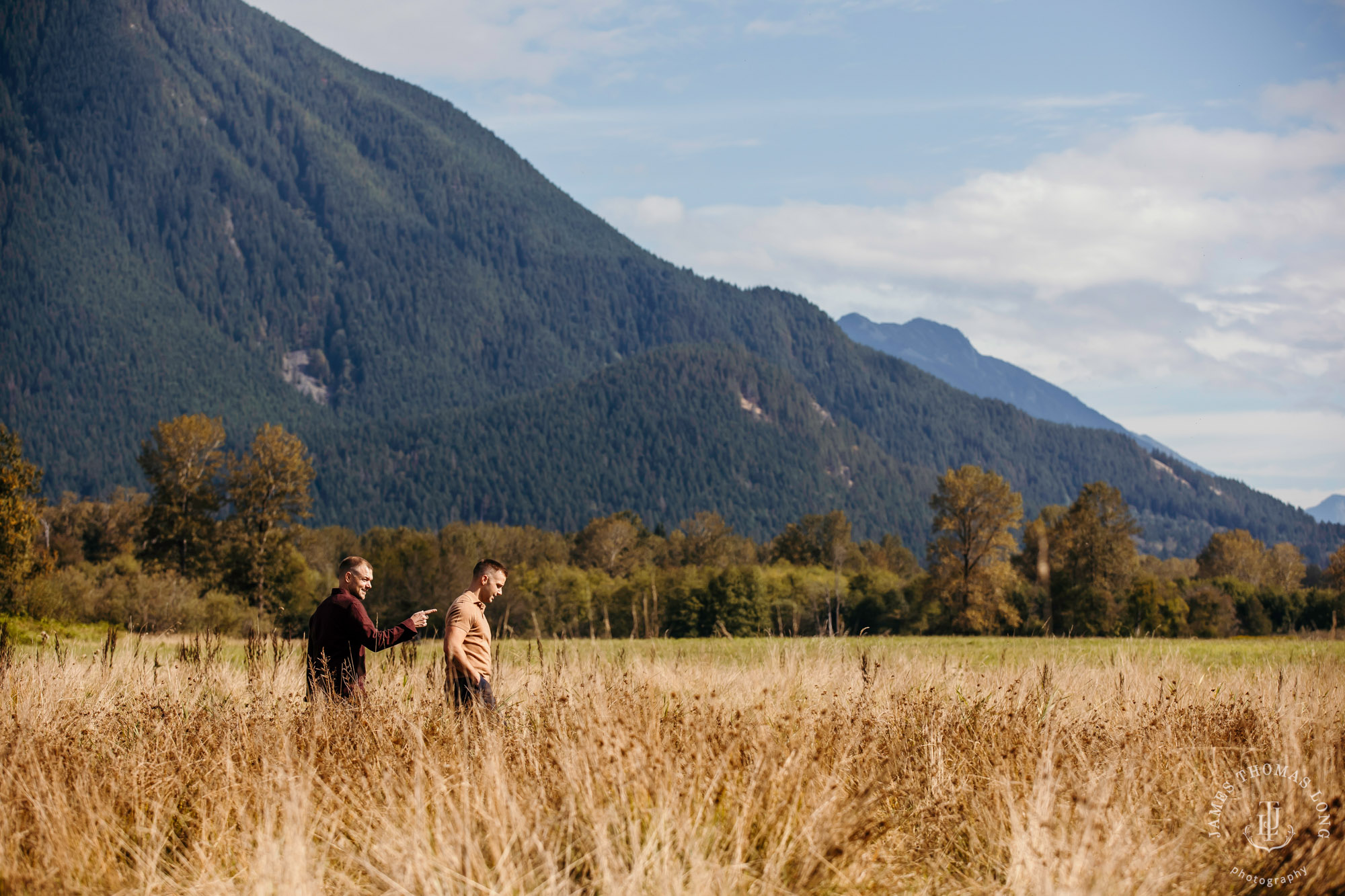 Snoqualmie North Bend adventure engagement session by Snoqualmie adventure wedding photographer James Thomas Long Photography