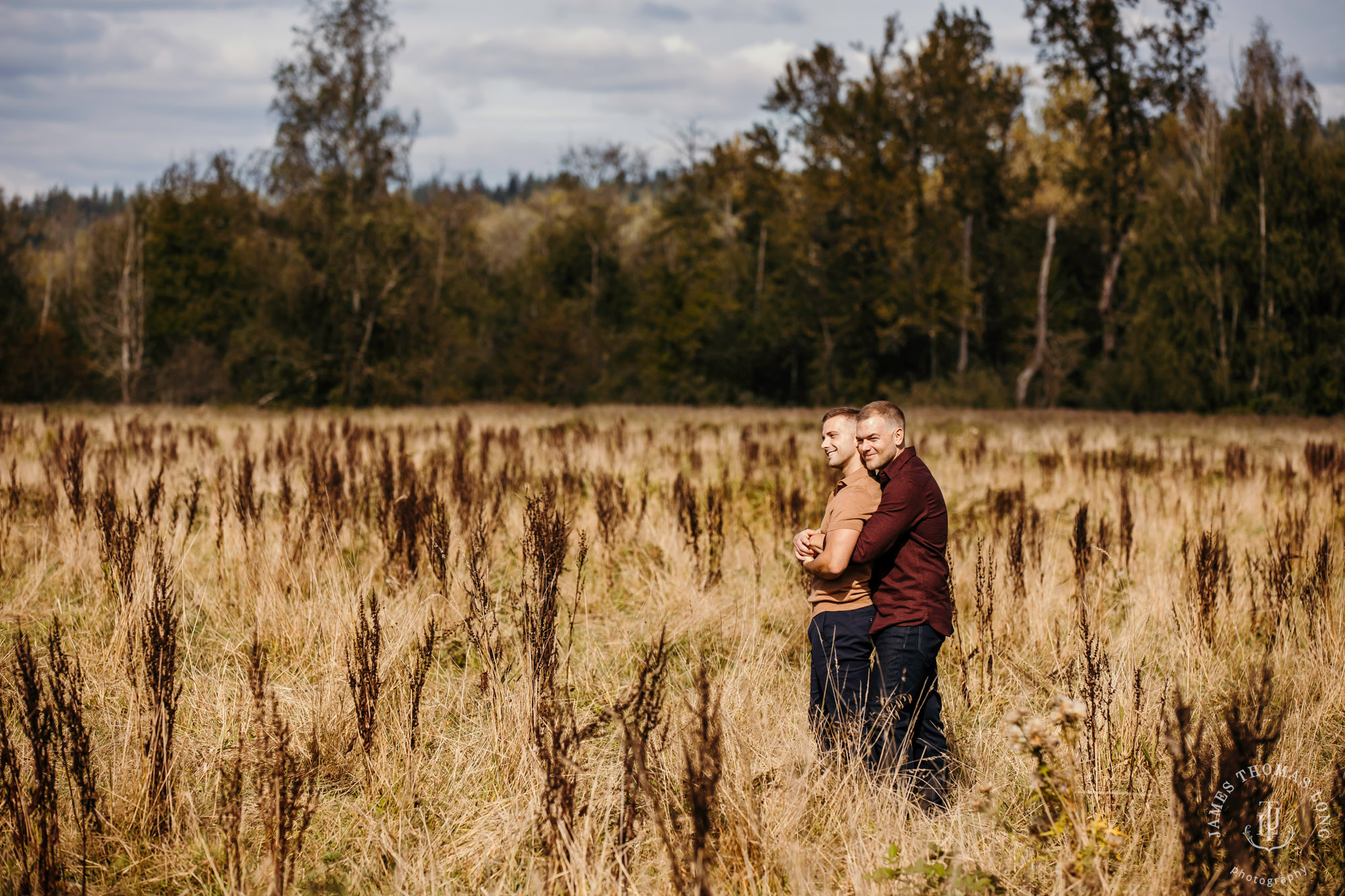 Snoqualmie North Bend adventure engagement session by Snoqualmie adventure wedding photographer James Thomas Long Photography