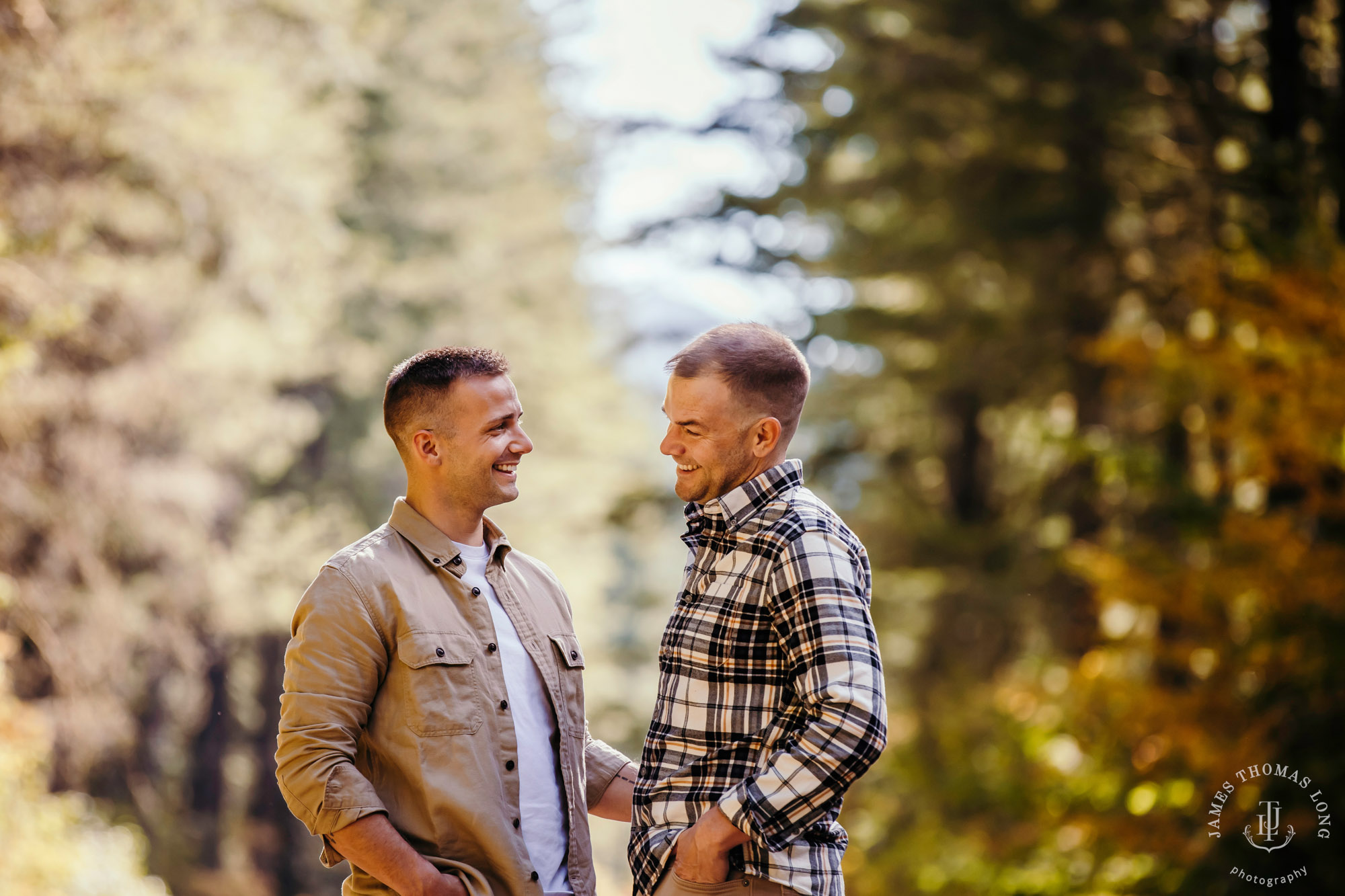 Snoqualmie North Bend adventure engagement session by Snoqualmie adventure wedding photographer James Thomas Long Photography