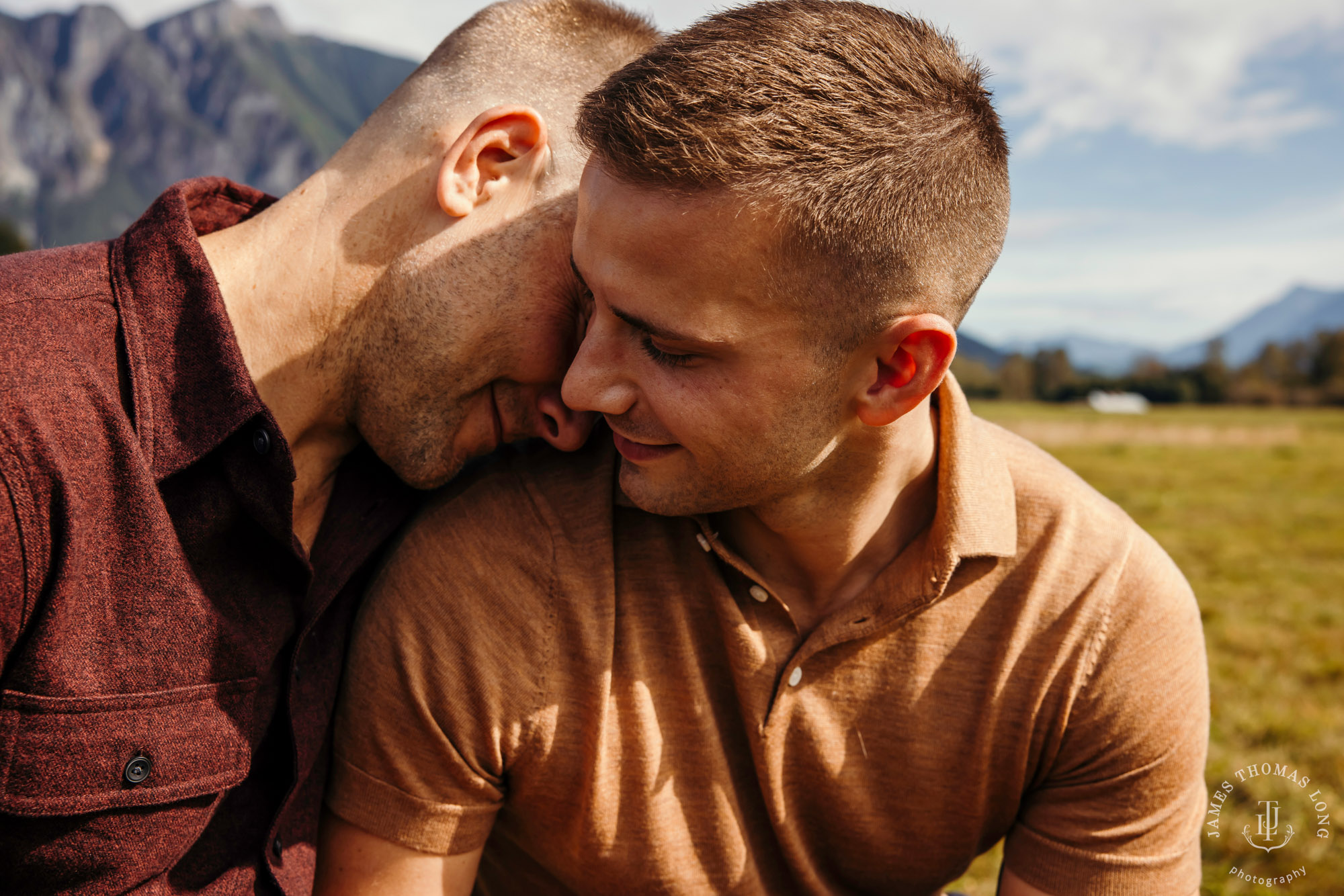 Snoqualmie North Bend adventure engagement session by Snoqualmie adventure wedding photographer James Thomas Long Photography