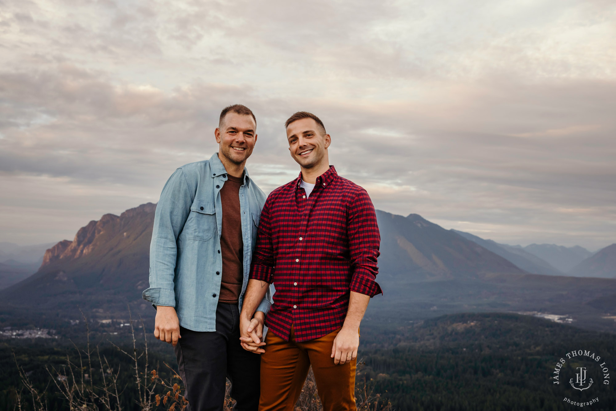 Snoqualmie North Bend adventure engagement session by Snoqualmie adventure wedding photographer James Thomas Long Photography