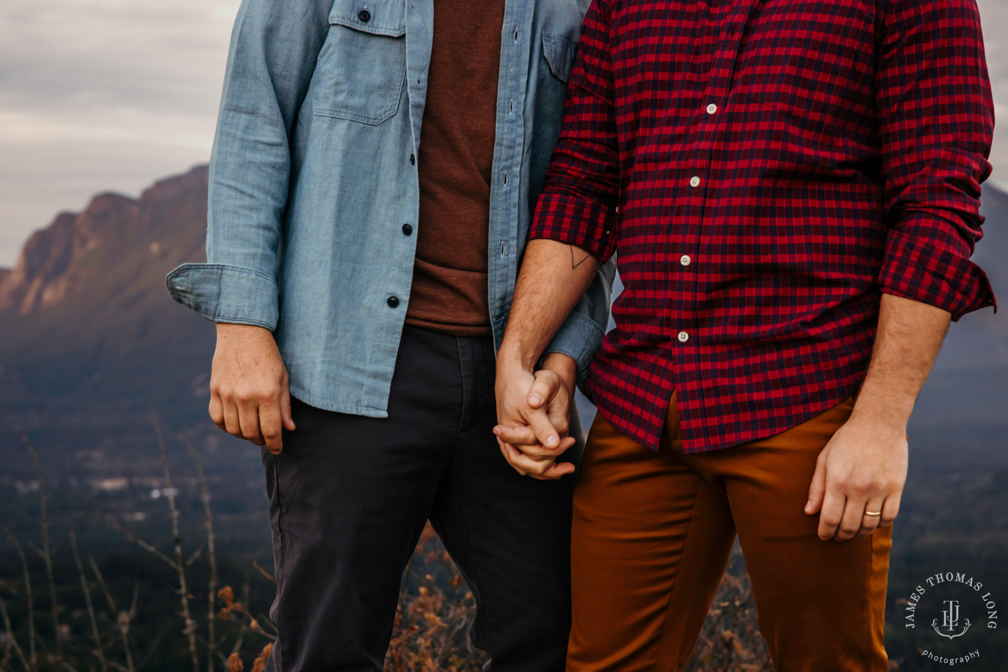 Snoqualmie North Bend adventure engagement session by Snoqualmie adventure wedding photographer James Thomas Long Photography