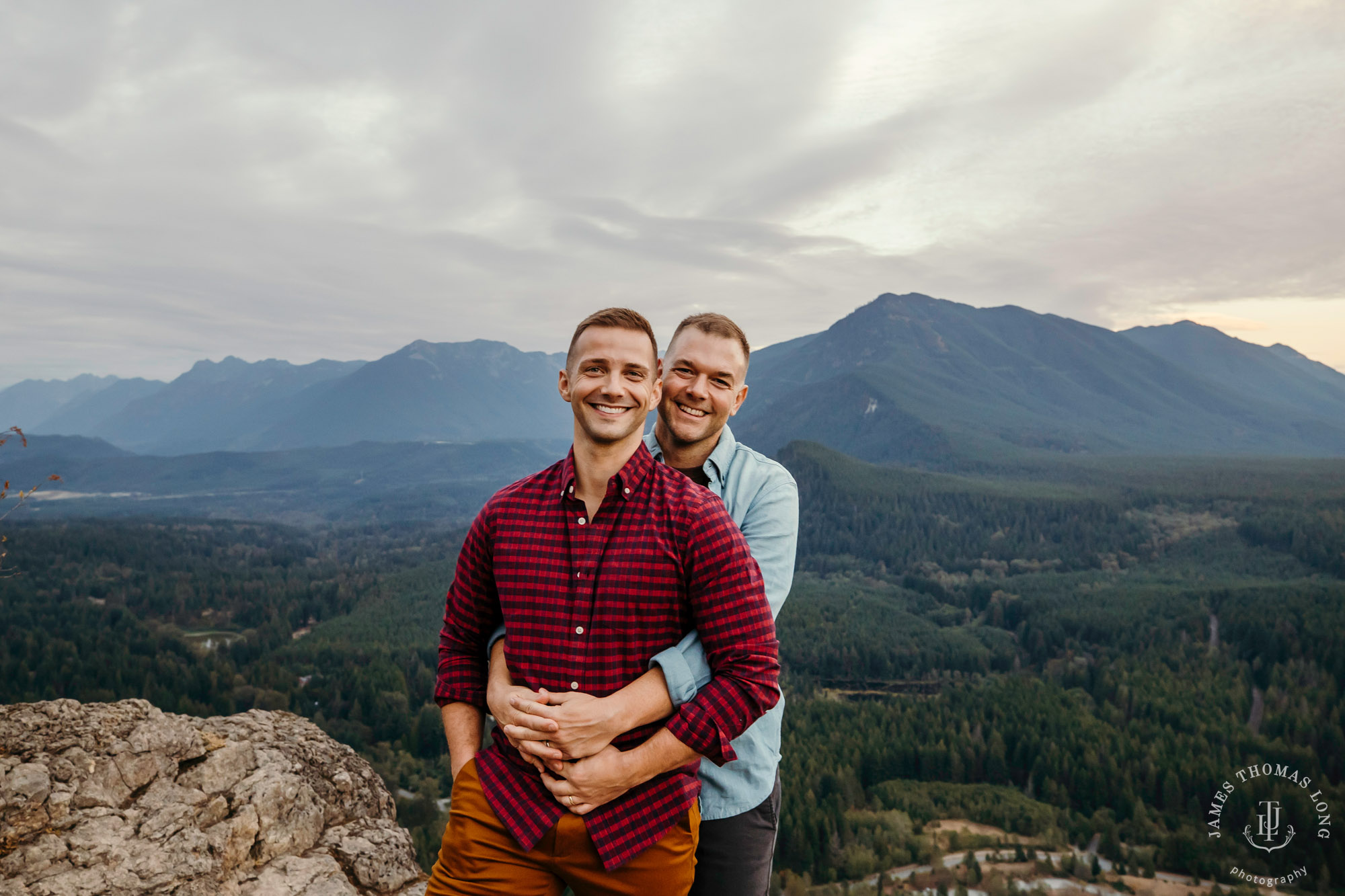 Snoqualmie North Bend adventure engagement session by Snoqualmie adventure wedding photographer James Thomas Long Photography