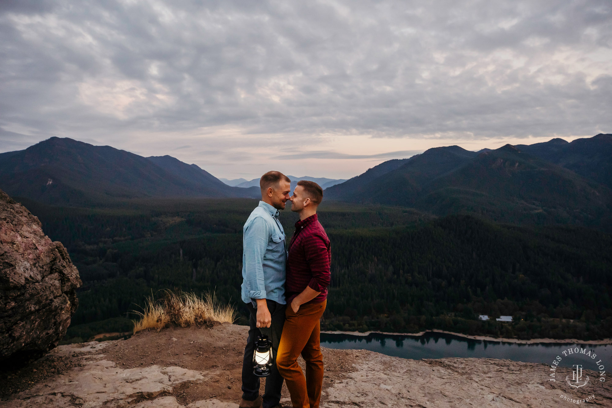 Snoqualmie North Bend adventure engagement session by Snoqualmie adventure wedding photographer James Thomas Long Photography