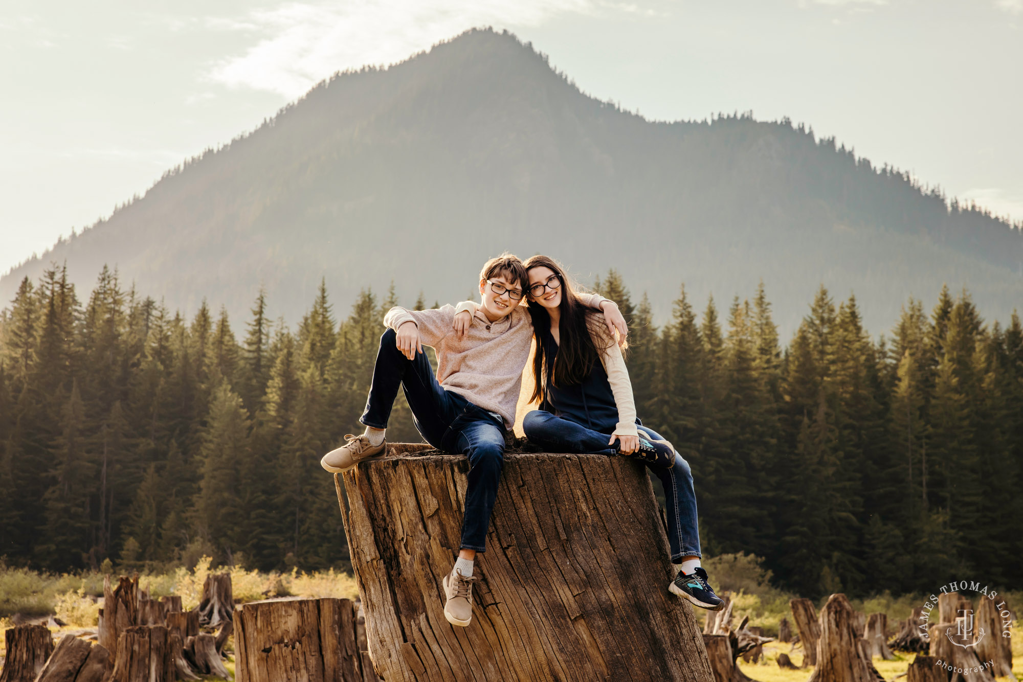 Snoqualmie Pass family photography session by Snoqualmie family photographer James Thomas Long Photography