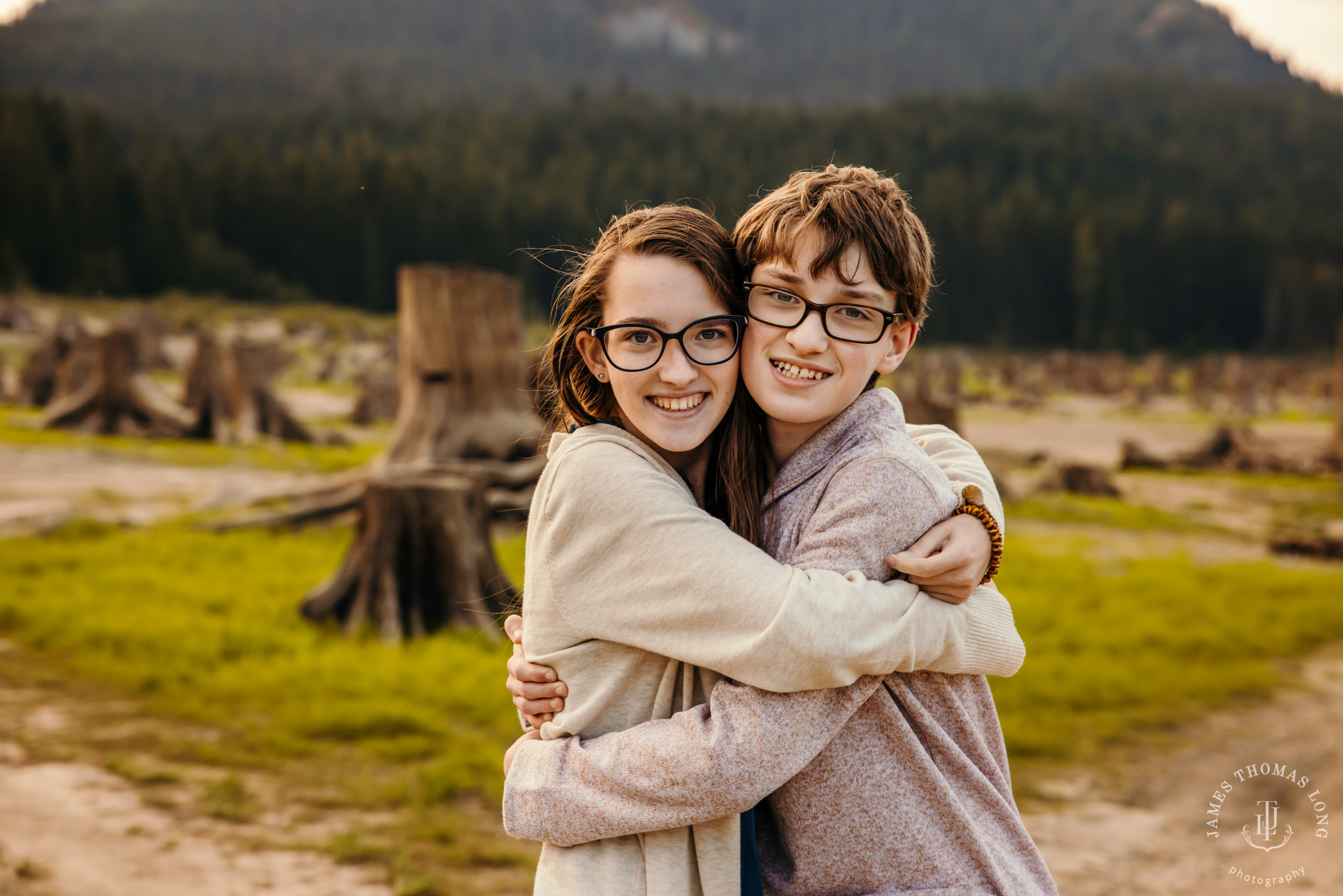 Snoqualmie Pass family photography session by Snoqualmie family photographer James Thomas Long Photography