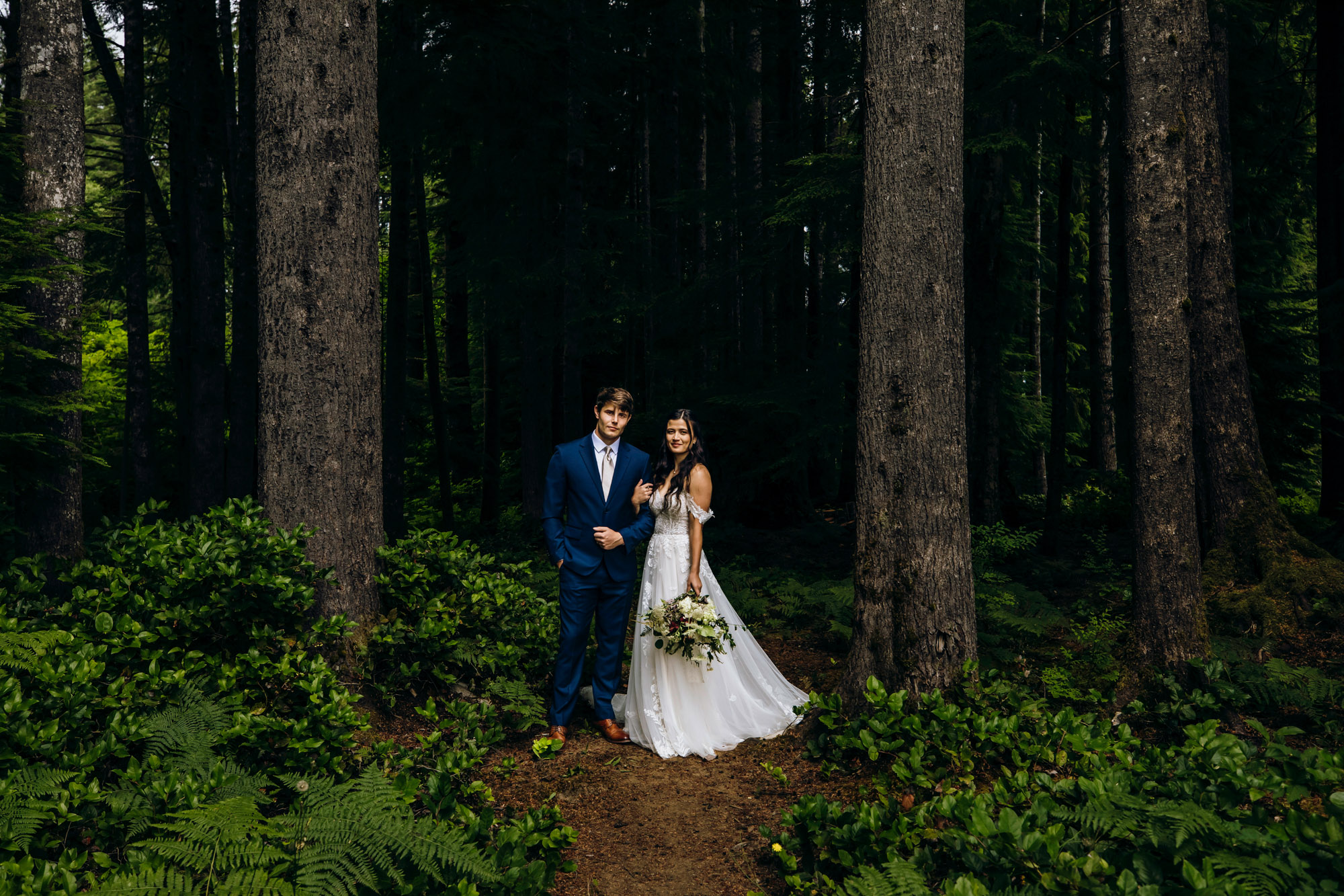 Fern Acres Forks WA wedding by Seattle wedding photographer James Thomas Long Photography