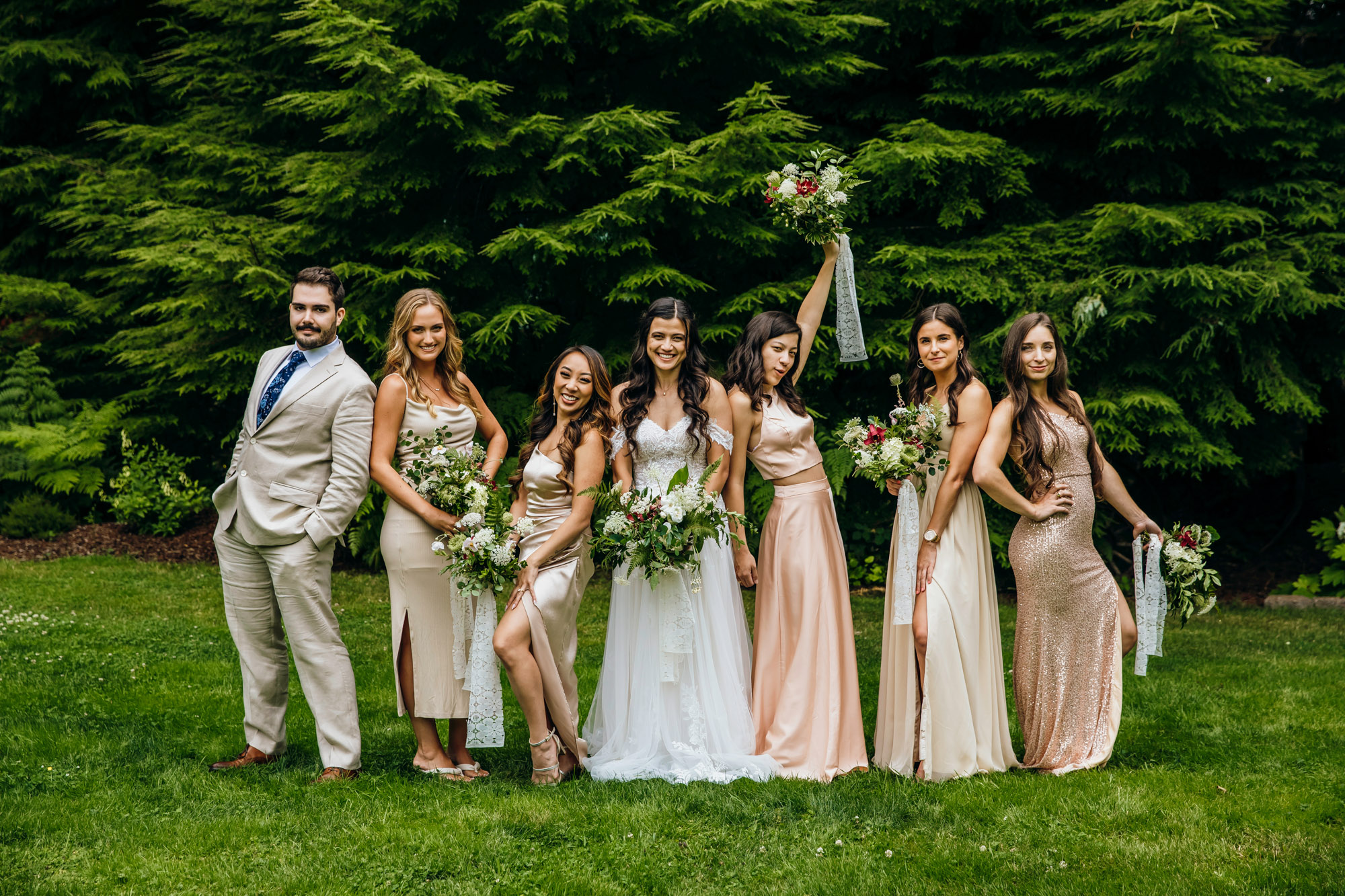 Fern Acres Forks WA wedding by Seattle wedding photographer James Thomas Long Photography