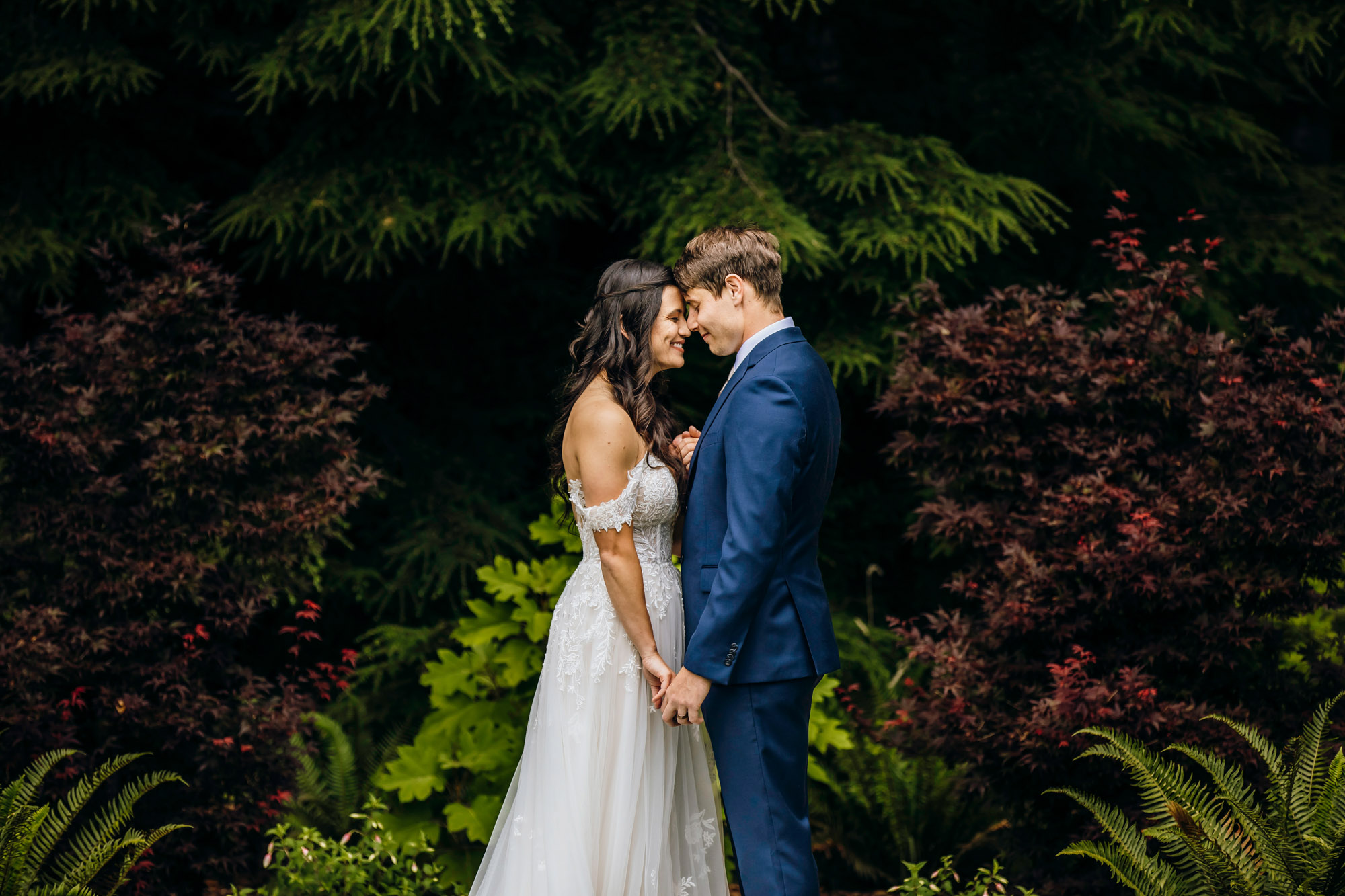 Fern Acres Forks WA wedding by Seattle wedding photographer James Thomas Long Photography