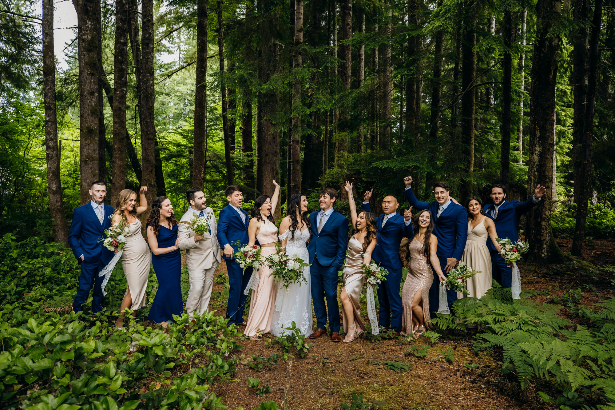 Fern Acres Forks WA wedding by Seattle wedding photographer James Thomas Long Photography