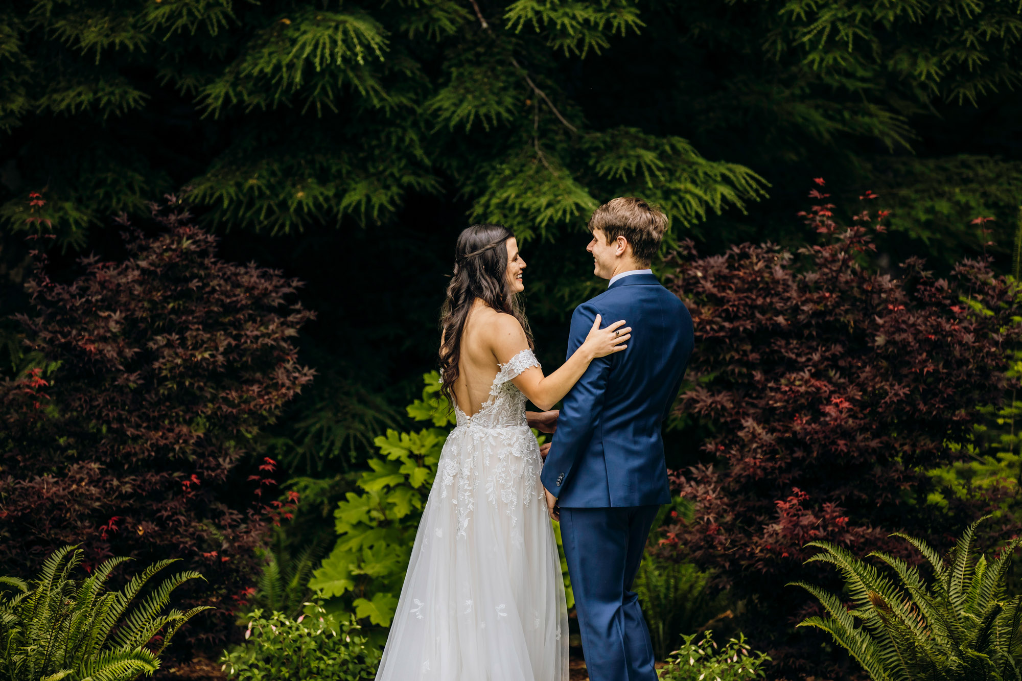 Fern Acres Forks WA wedding by Seattle wedding photographer James Thomas Long Photography