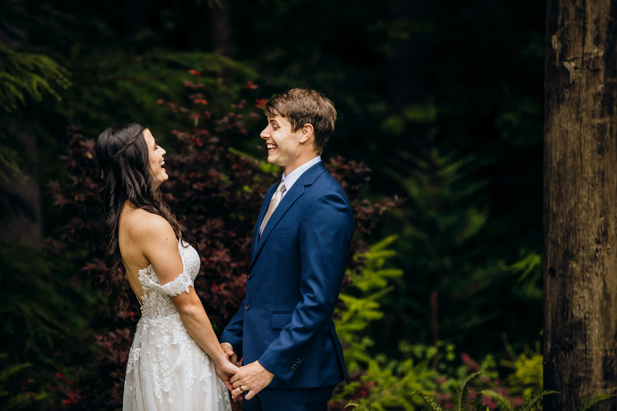 Fern Acres Forks WA wedding by Seattle wedding photographer James Thomas Long Photography