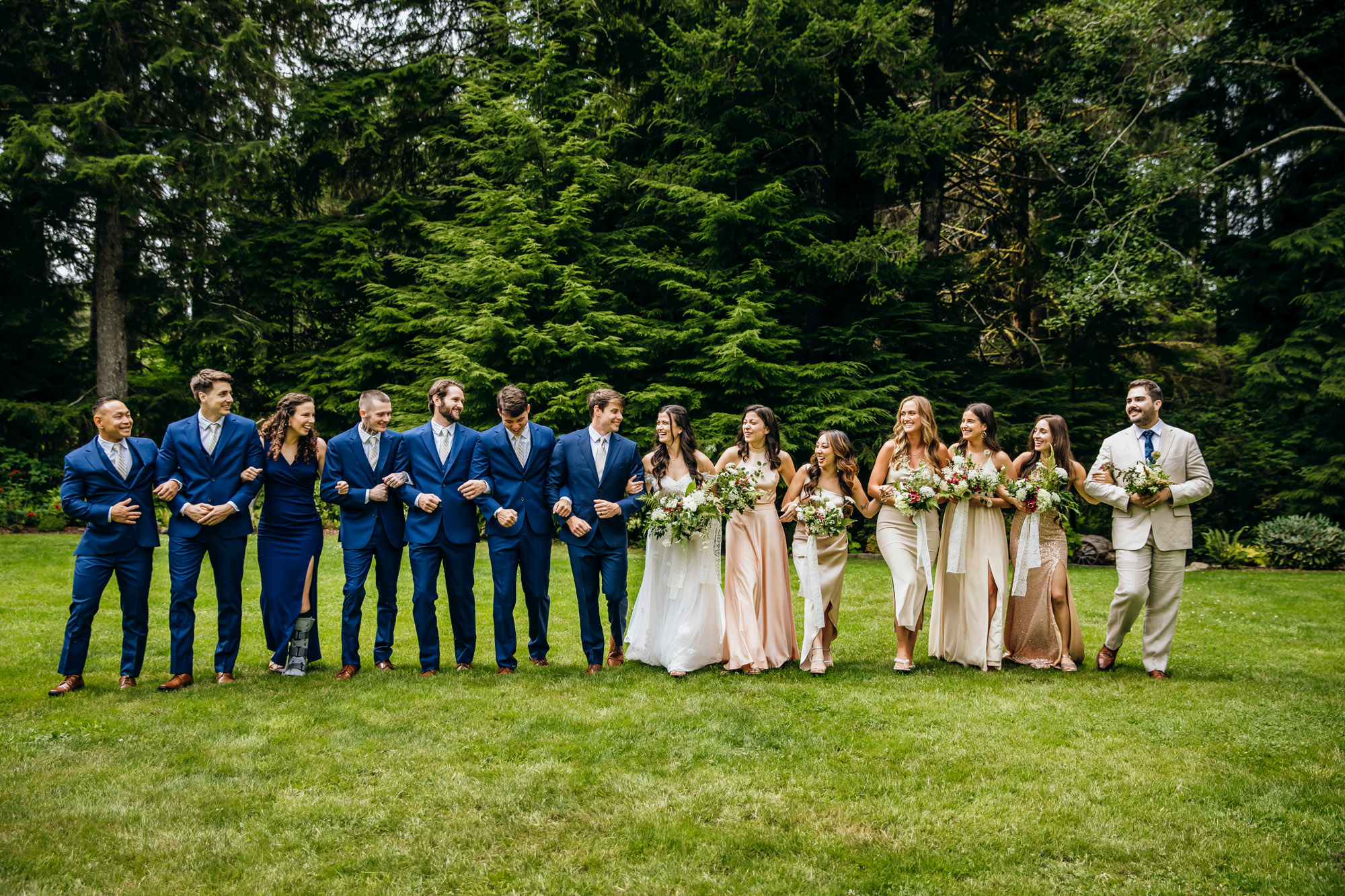 Fern Acres Forks WA wedding by Seattle wedding photographer James Thomas Long Photography