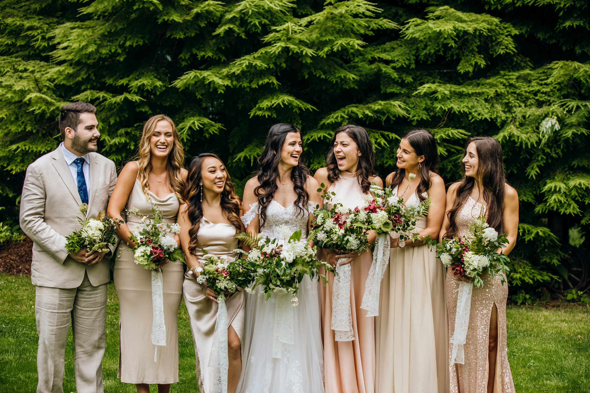 Fern Acres Forks WA wedding by Seattle wedding photographer James Thomas Long Photography