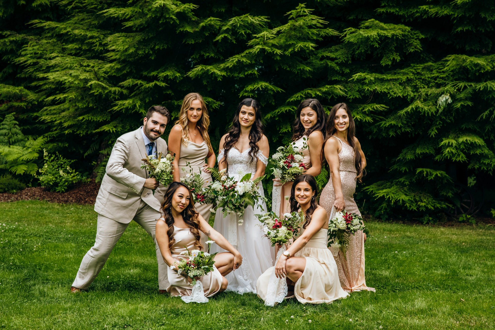 Fern Acres Forks WA wedding by Seattle wedding photographer James Thomas Long Photography