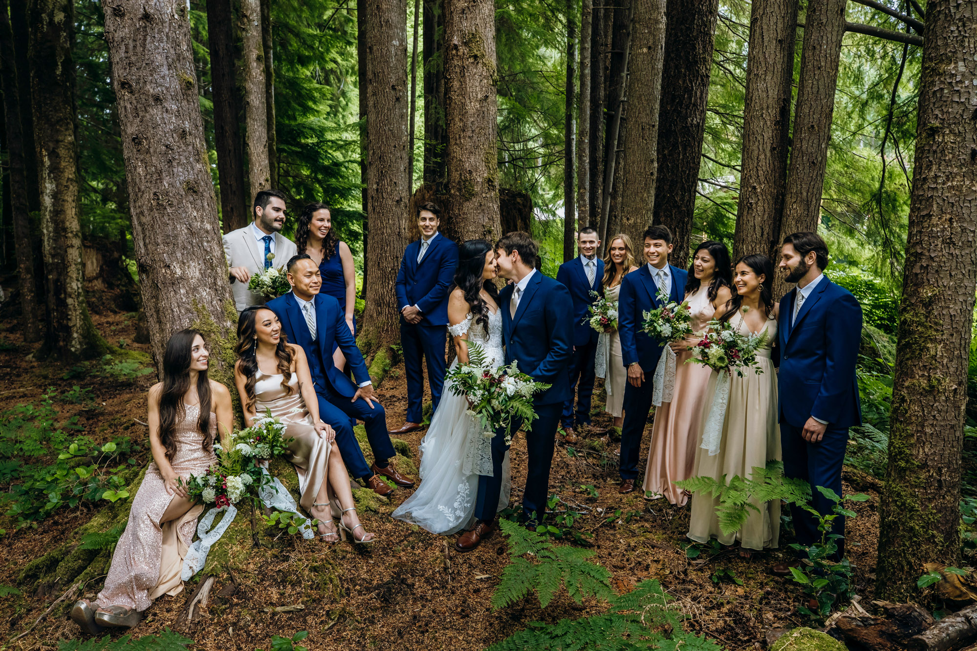 Fern Acres Forks WA wedding by Seattle wedding photographer James Thomas Long Photography