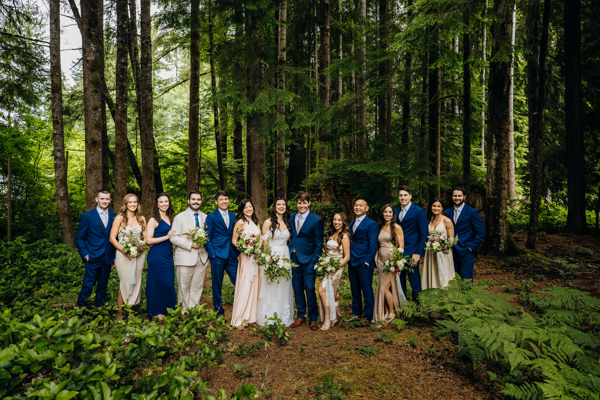 Fern Acres Forks WA wedding by Seattle wedding photographer James Thomas Long Photography