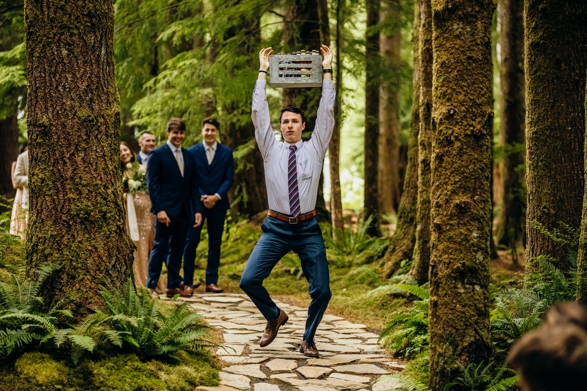 Fern Acres Forks WA wedding by Seattle wedding photographer James Thomas Long Photography