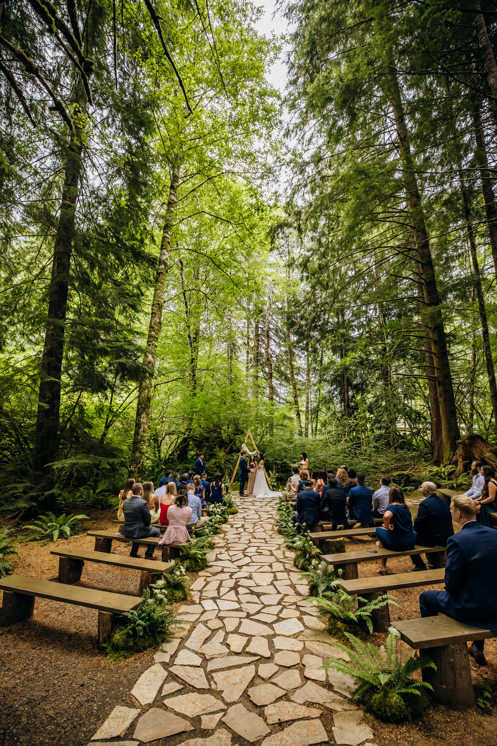 Fern Acres Forks WA wedding by Seattle wedding photographer James Thomas Long Photography