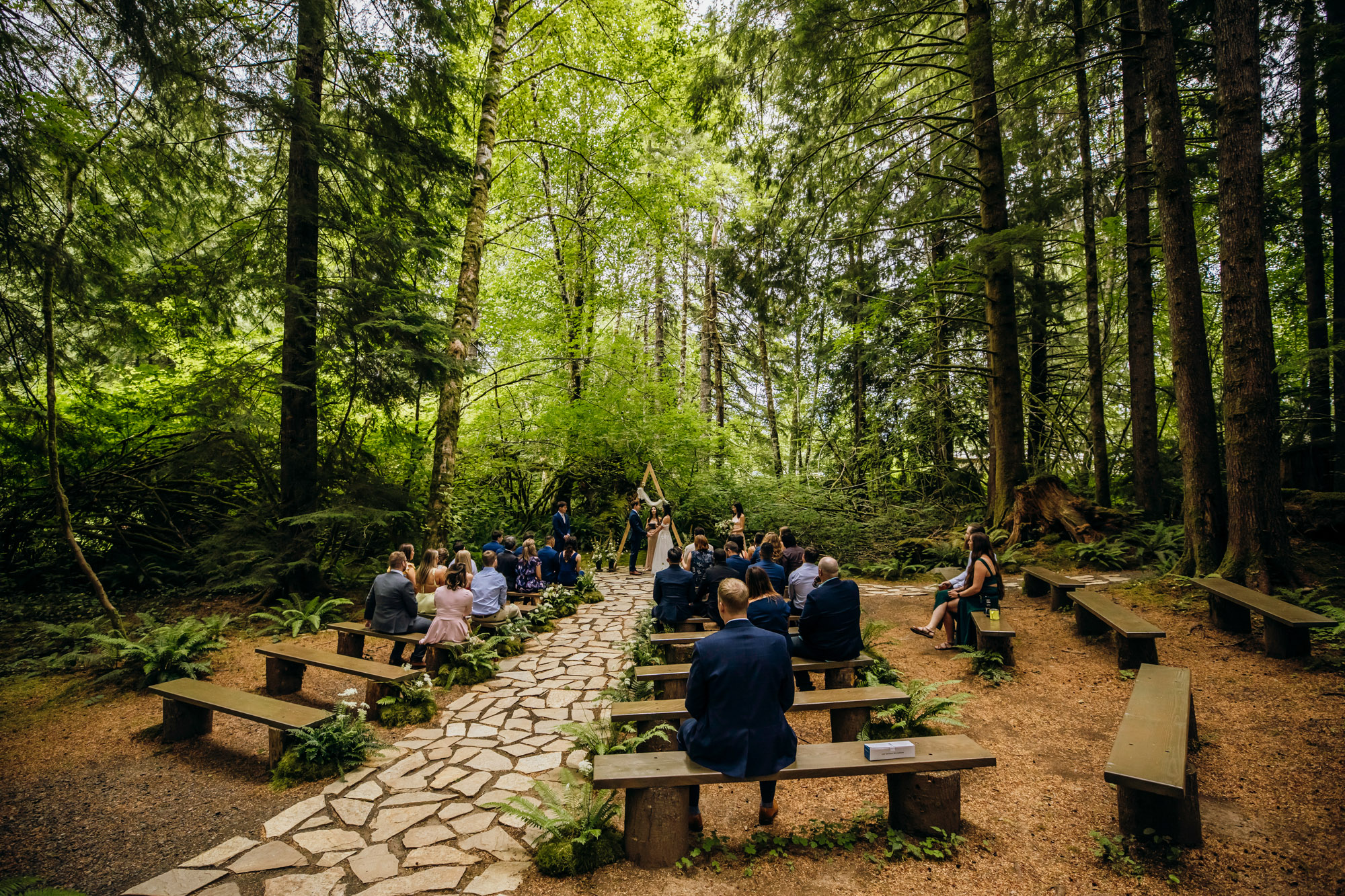 Fern Acres Forks WA wedding by Seattle wedding photographer James Thomas Long Photography