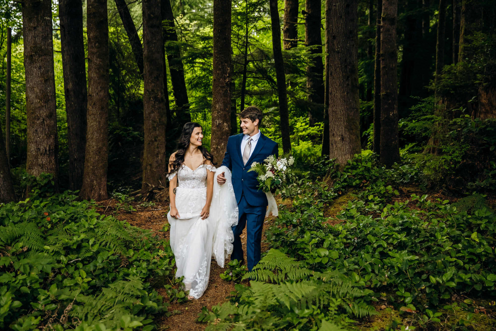 Fern Acres Forks WA wedding by Seattle wedding photographer James Thomas Long Photography