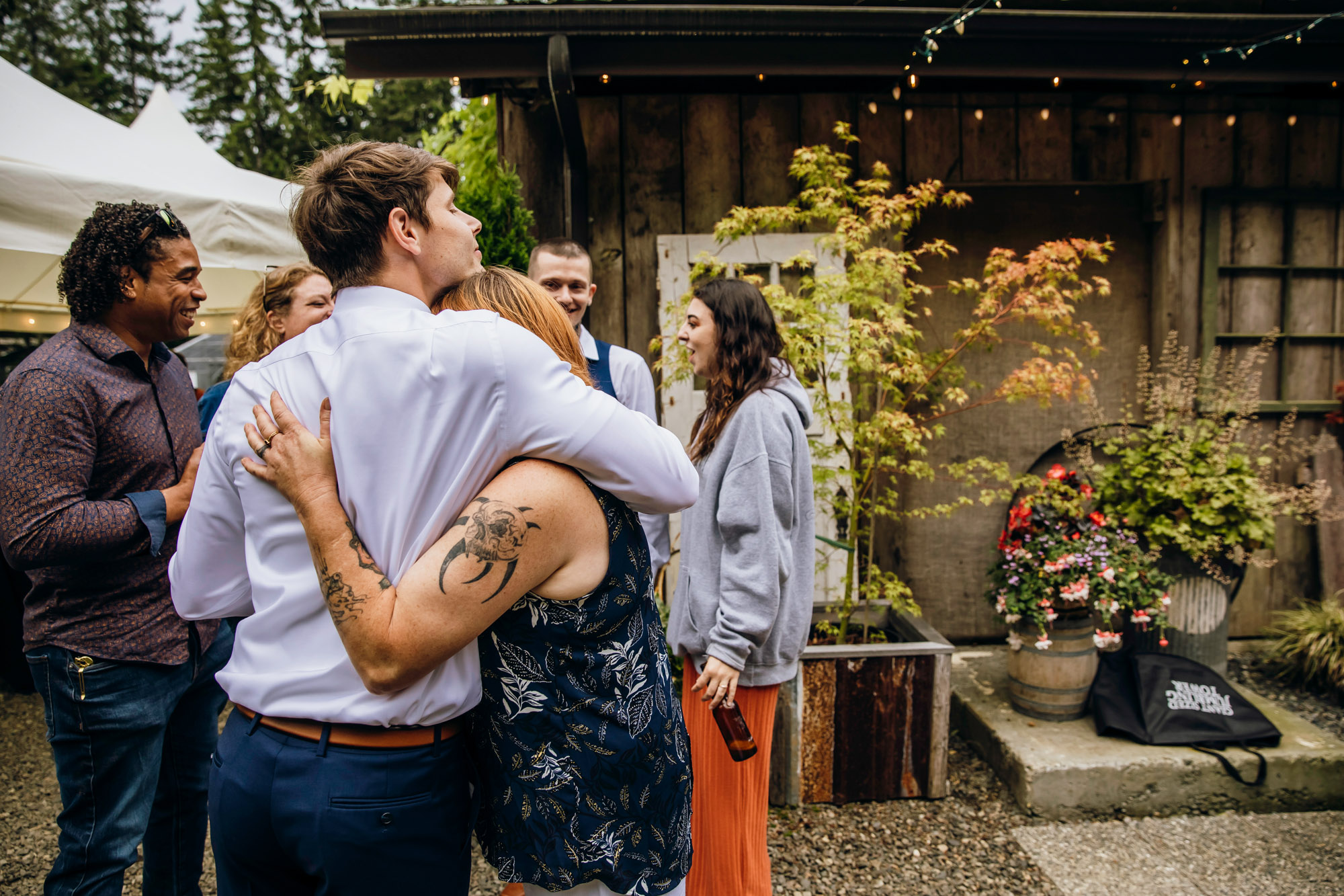 Fern Acres Forks WA wedding by Seattle wedding photographer James Thomas Long Photography