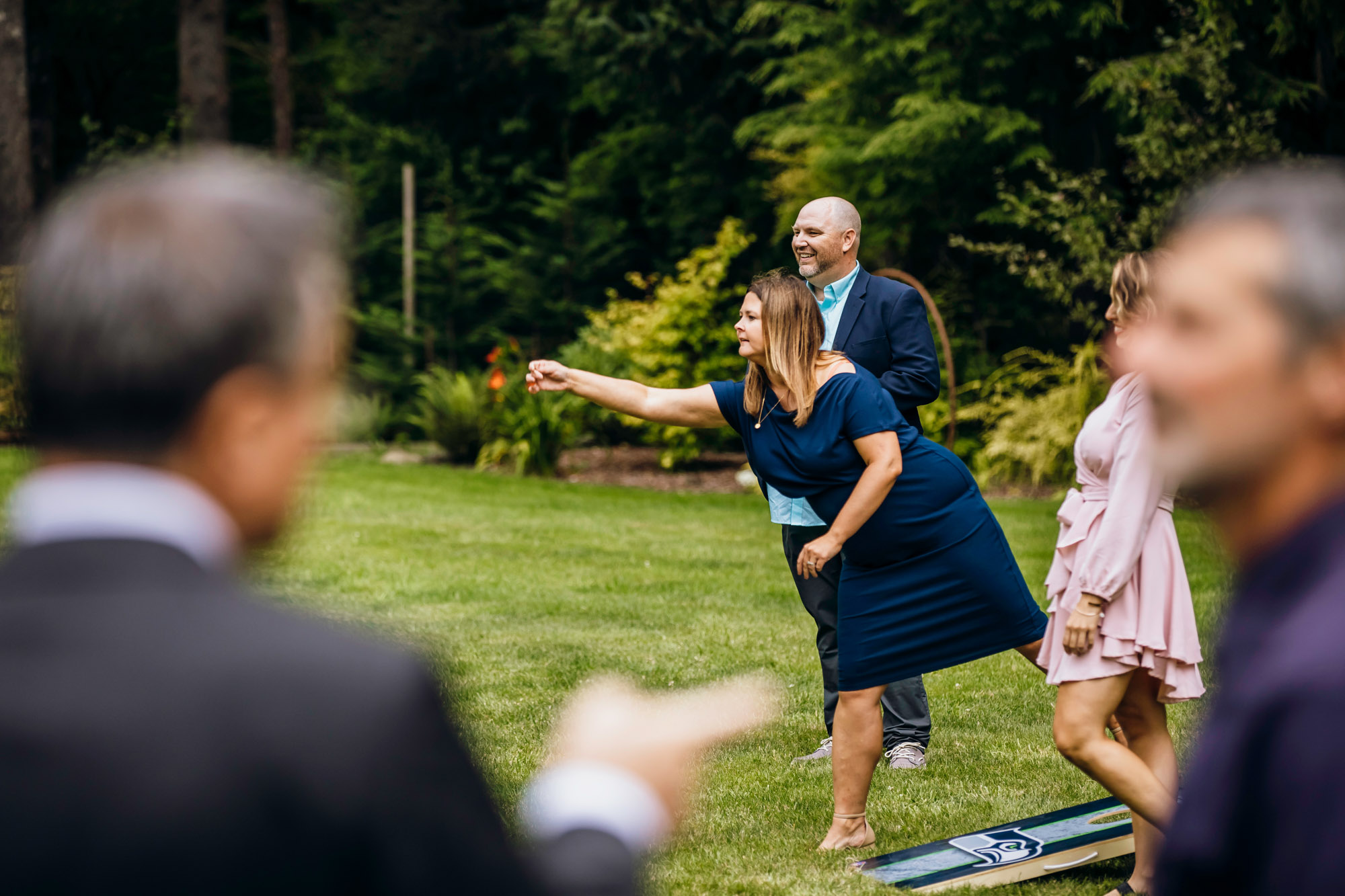 Fern Acres Forks WA wedding by Seattle wedding photographer James Thomas Long Photography