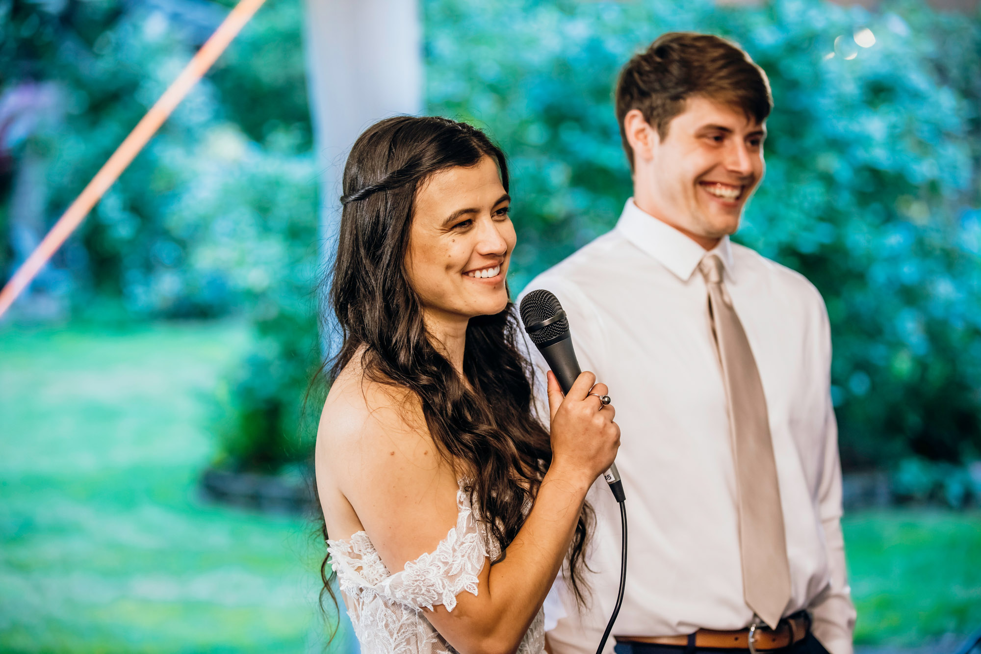 Fern Acres Forks WA wedding by Seattle wedding photographer James Thomas Long Photography