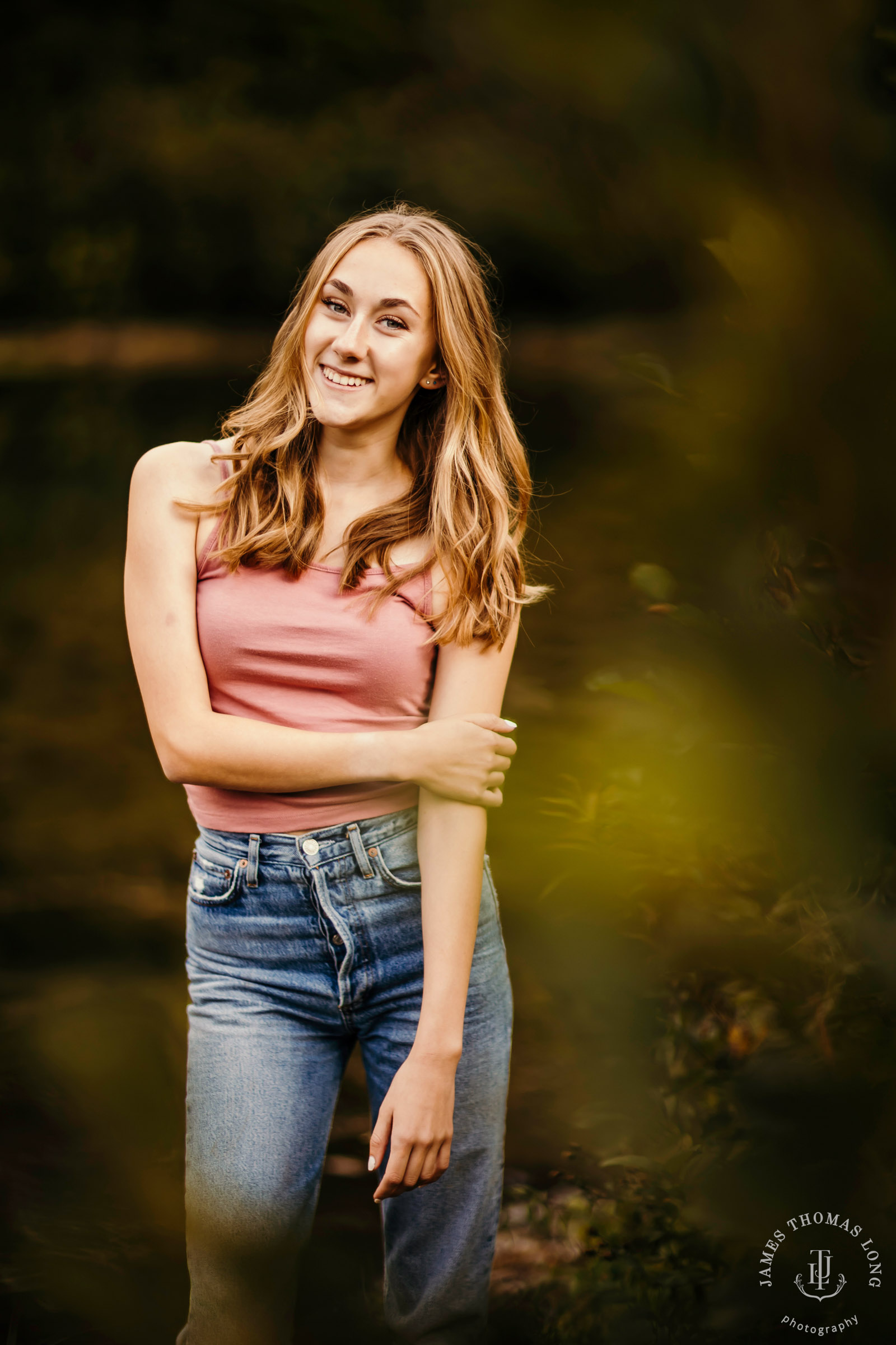 Snoqualmie Pass senior portrait session by Seattle senior portrait photographer James Thomas Long Photography