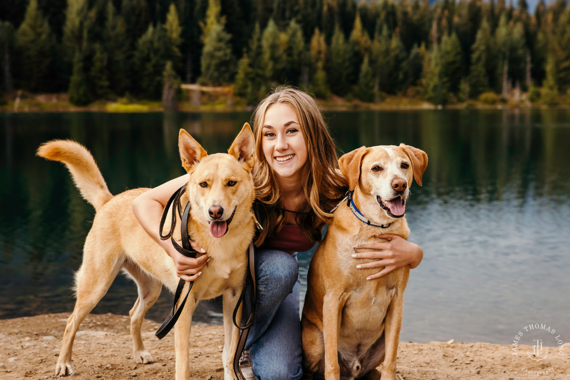 Snoqualmie Pass senior portrait session by Seattle senior portrait photographer James Thomas Long Photography